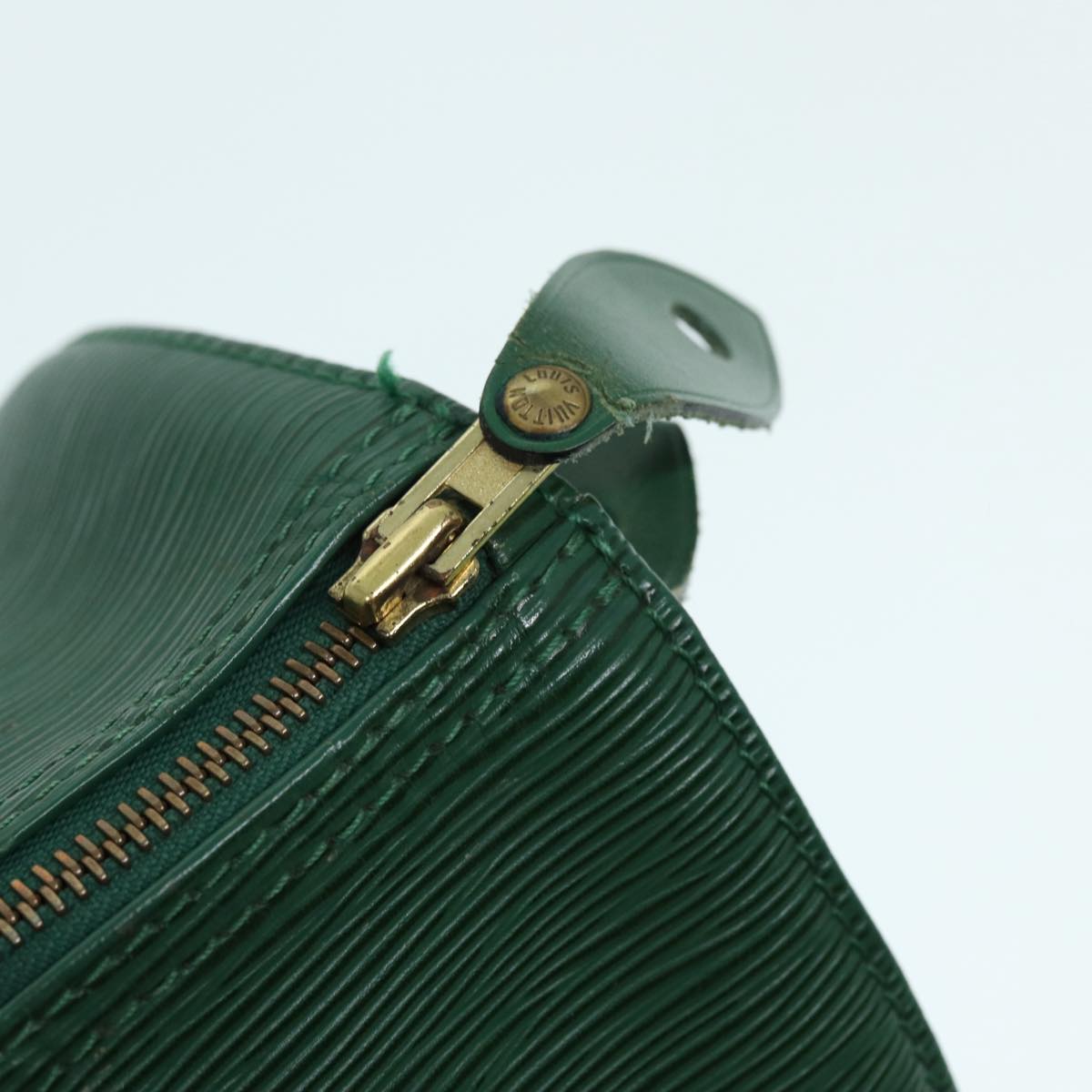 LOUIS VUITTON Epi Speedy 25 Hand Bag Borneo Green M43014 LV Auth 87488