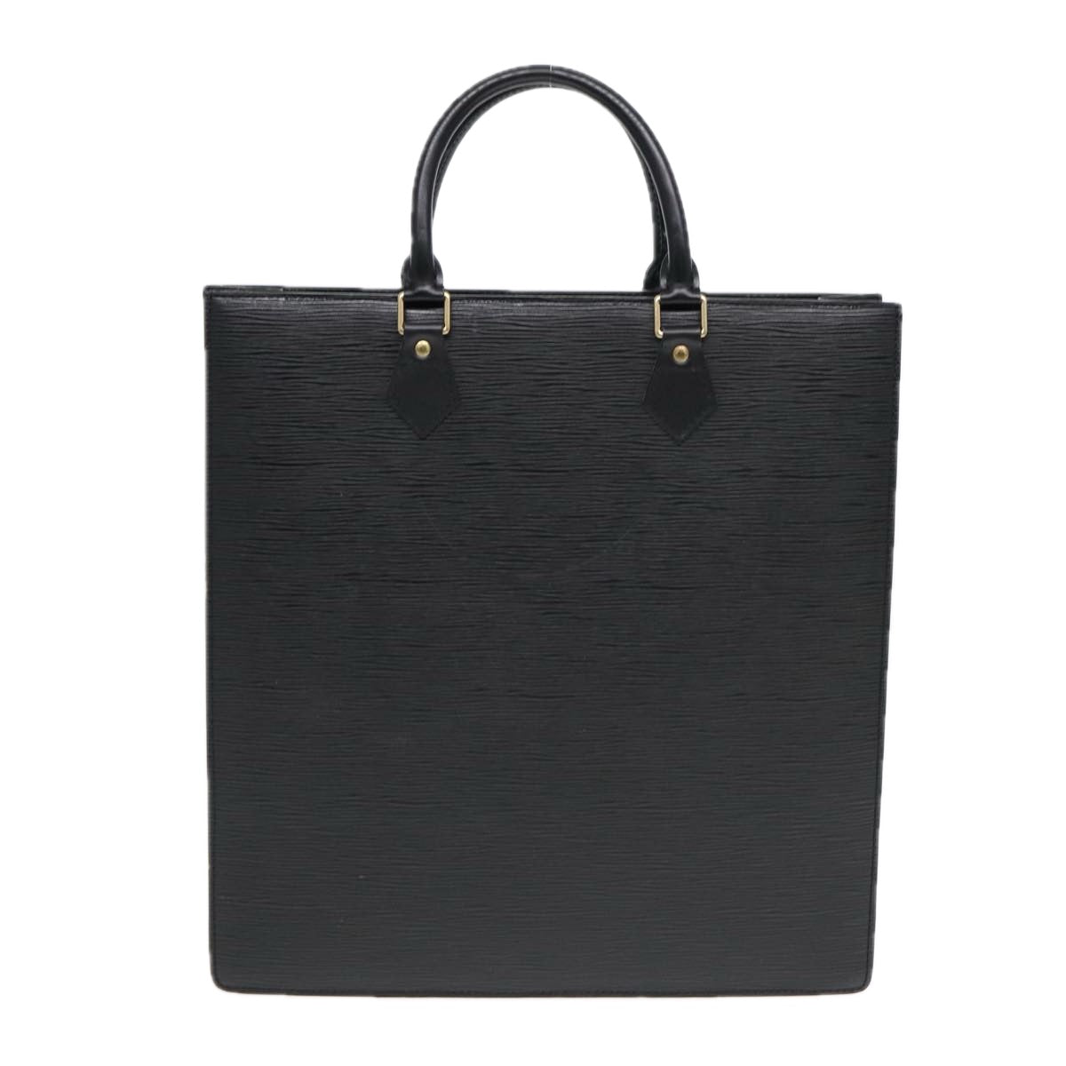 LOUIS VUITTON Epi Sac Plat Hand Bag Black M59082 LV Auth 87501