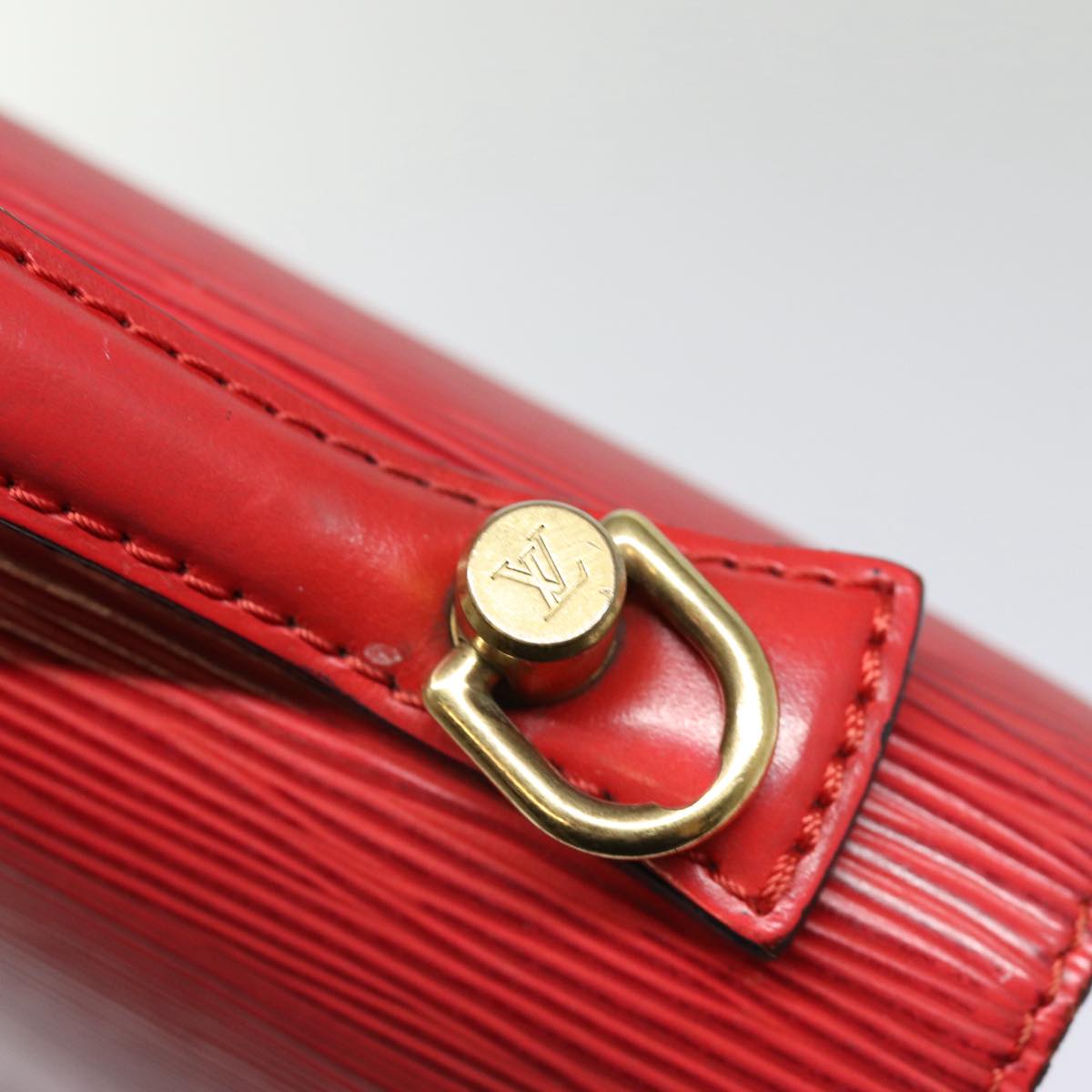 LOUIS VUITTON Epi Monceau 28 Hand Bag Red M40783 LV Auth 87514