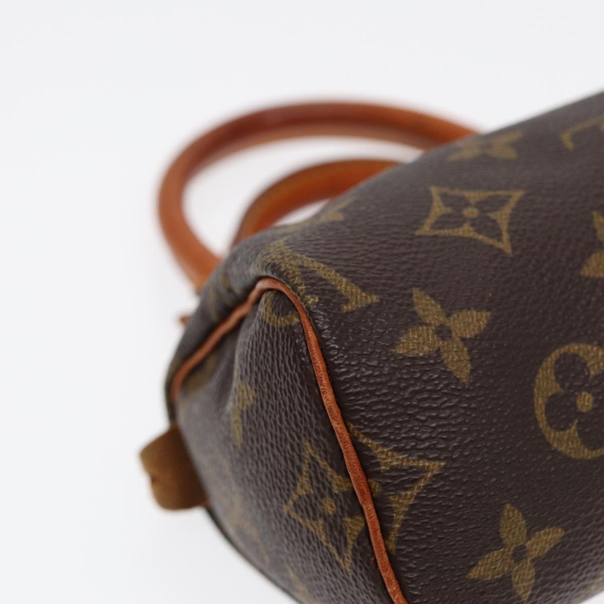 LOUIS VUITTON Monogram Mini Speedy Hand Bag M41534 LV Auth 87550