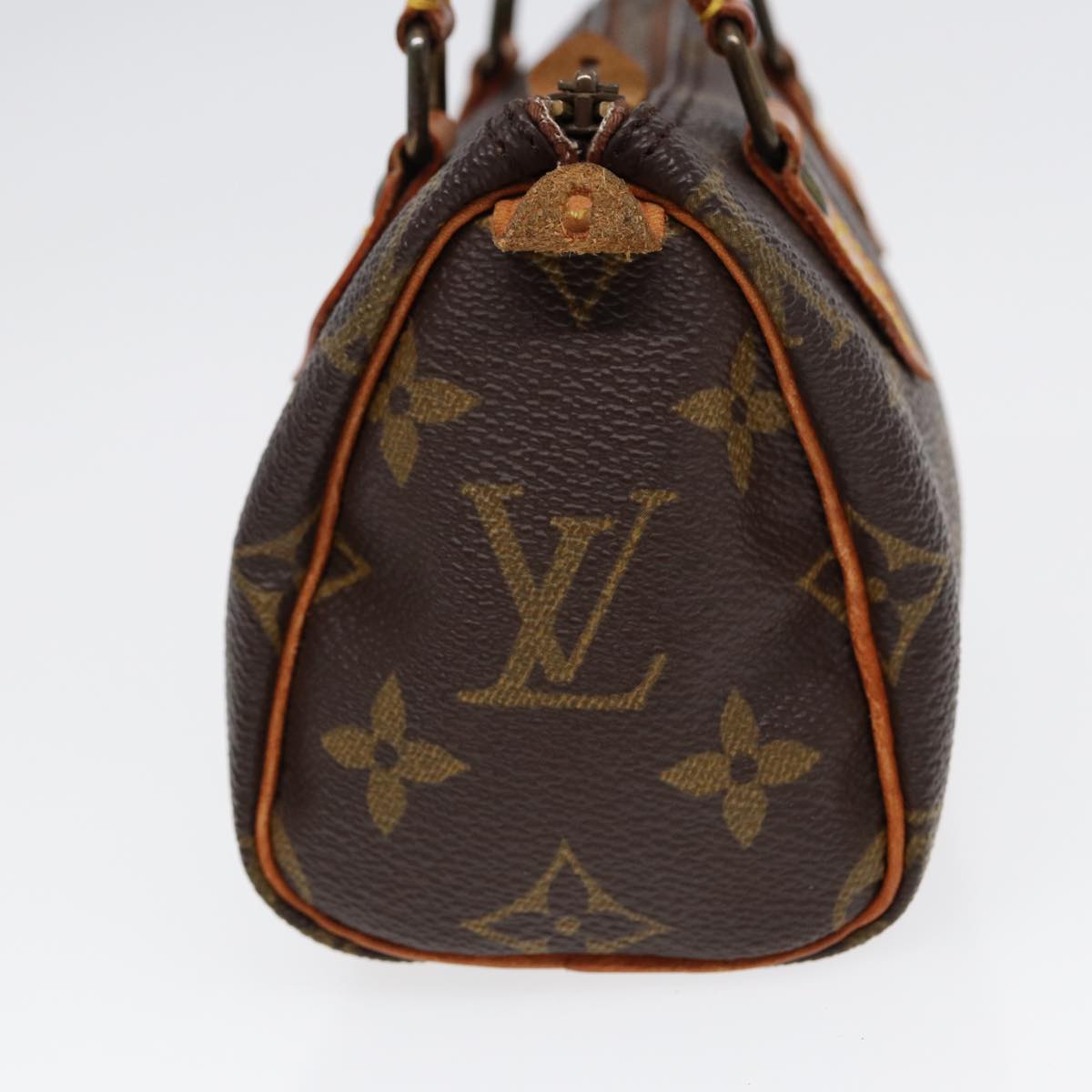 LOUIS VUITTON Monogram Mini Speedy Hand Bag M41534 LV Auth 87550