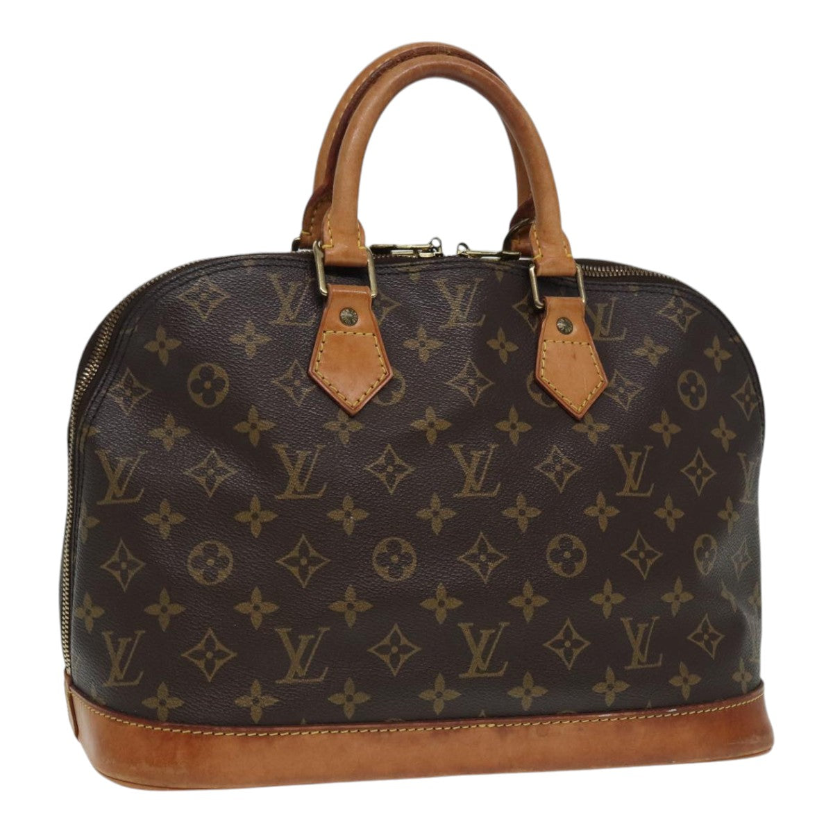 LOUIS VUITTON Monogram Alma Hand Bag M51130 LV Auth 87556