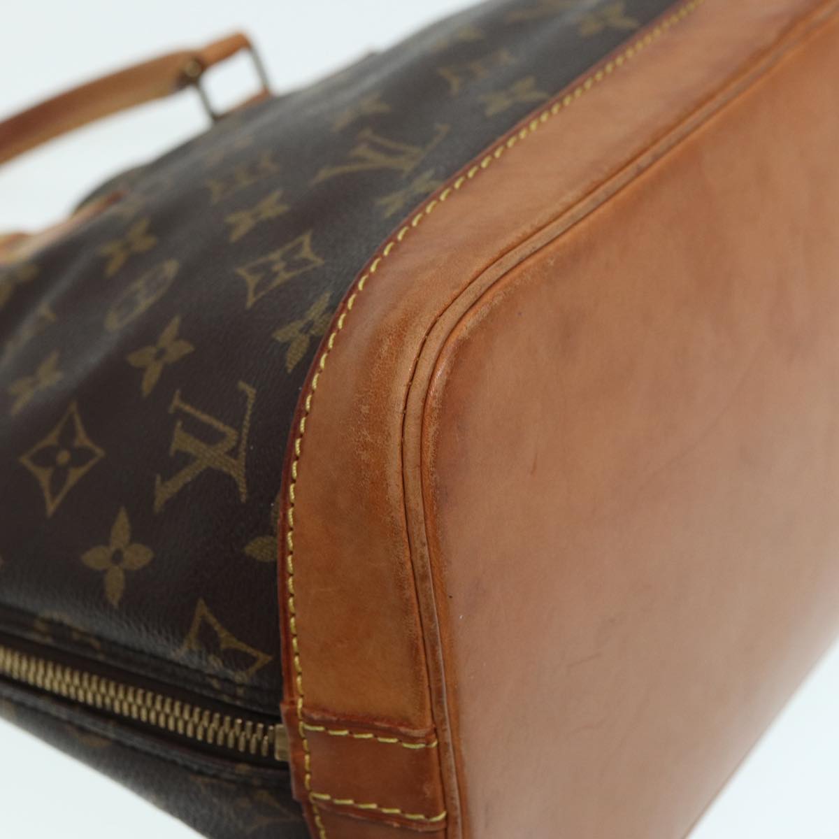 LOUIS VUITTON Monogram Alma Hand Bag M51130 LV Auth 87556