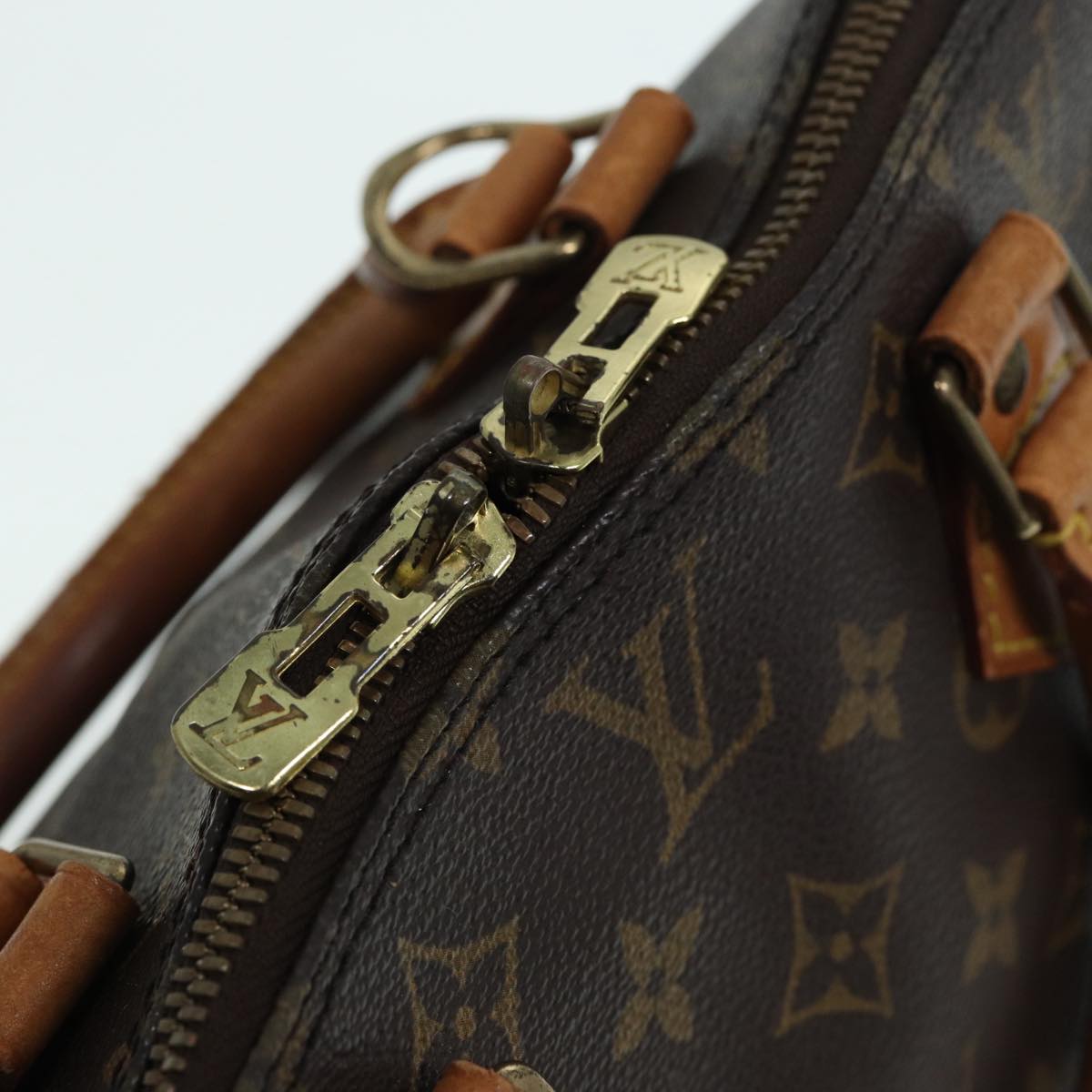 LOUIS VUITTON Monogram Alma Hand Bag M51130 LV Auth 87556