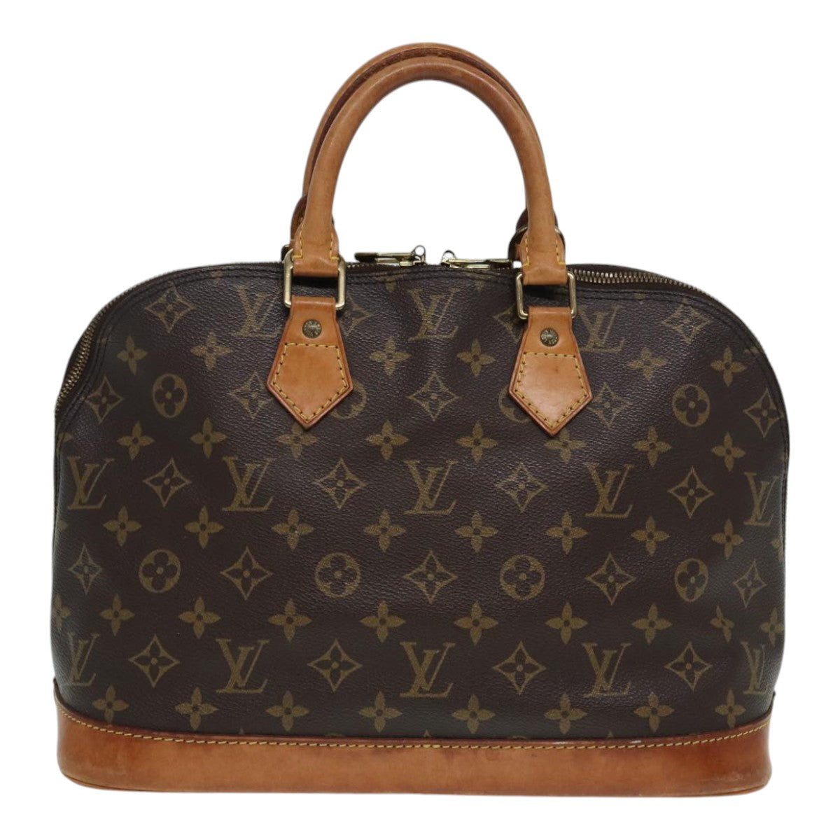 LOUIS VUITTON Monogram Alma Hand Bag M51130 LV Auth 87556