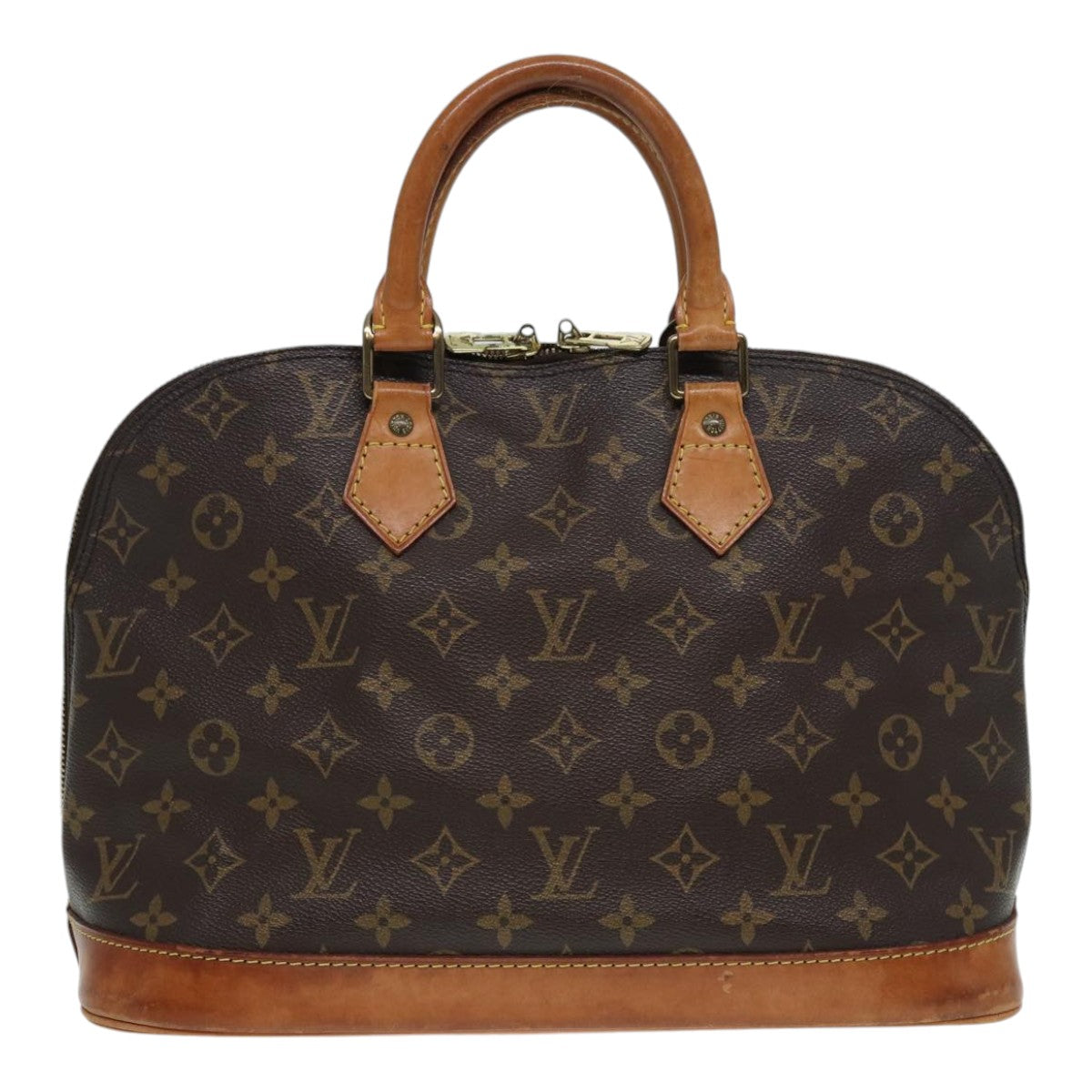 LOUIS VUITTON Monogram Alma Hand Bag M51130 LV Auth 87556