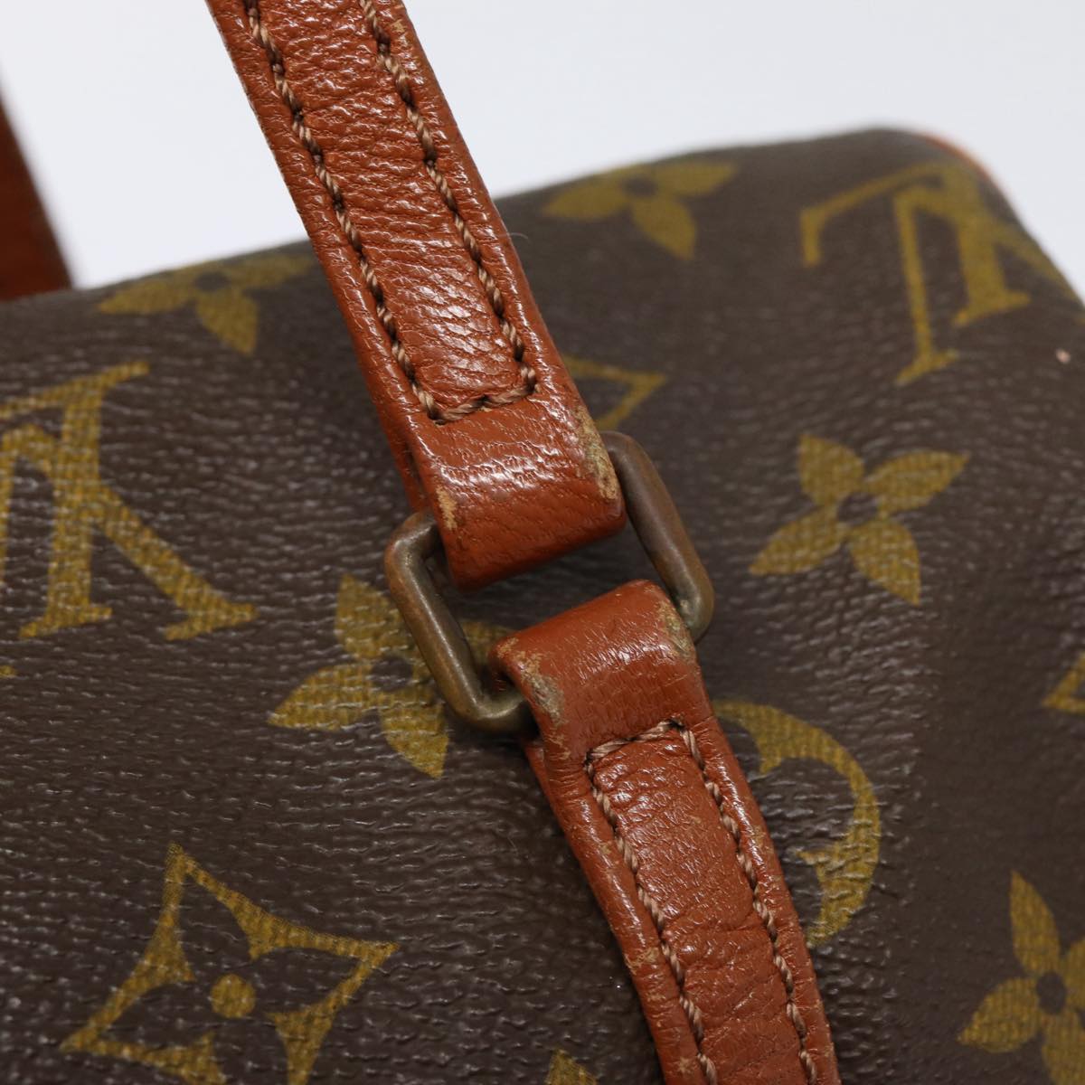 LOUIS VUITTON Monogram Papillon 26 Hand Bag M51386 LV Auth 87564