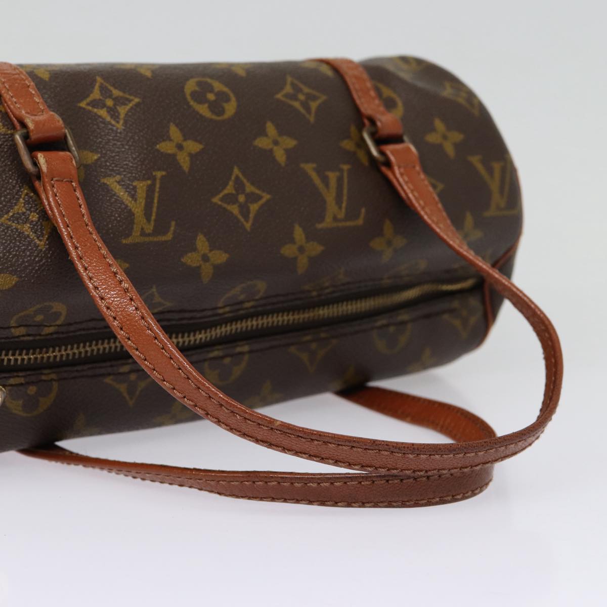 LOUIS VUITTON Monogram Papillon 26 Hand Bag M51386 LV Auth 87564