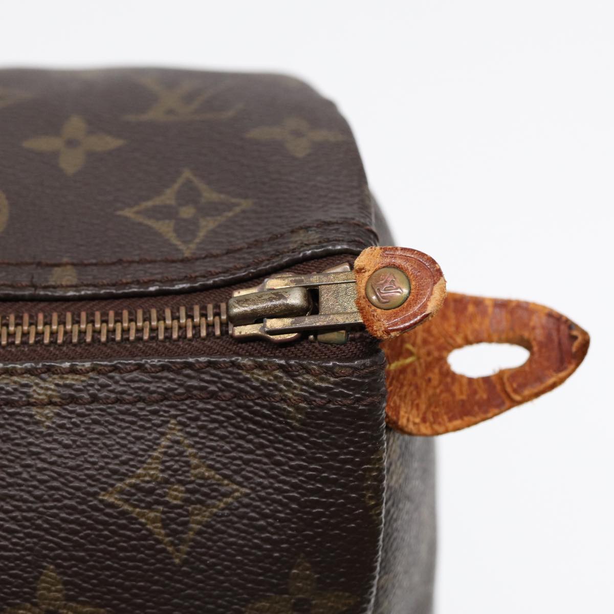 LOUIS VUITTON Monogram Speedy 30 Hand Bag M41526 LV Auth 87576