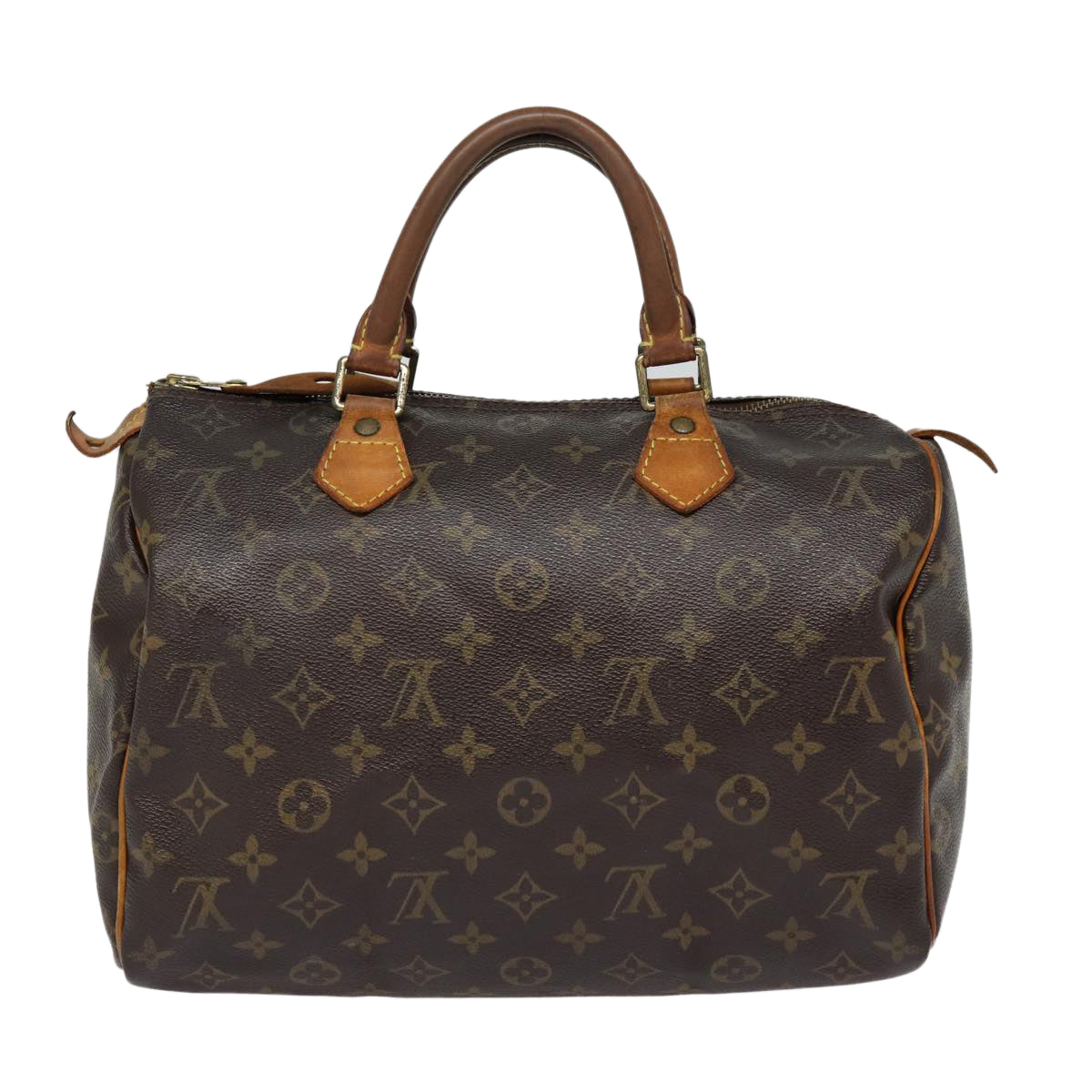 LOUIS VUITTON Monogram Speedy 30 Hand Bag M41526 LV Auth 87577