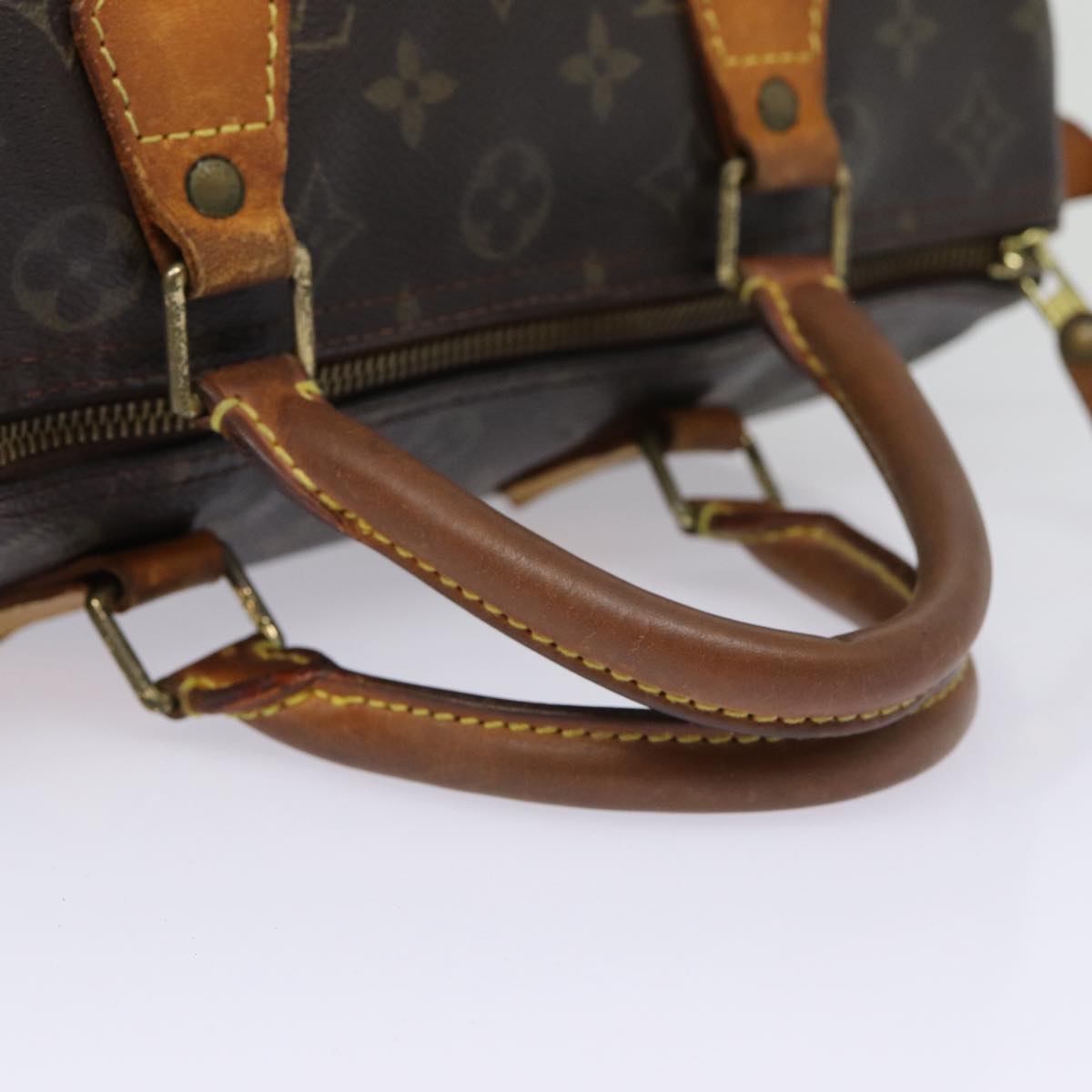 LOUIS VUITTON Monogram Speedy 30 Hand Bag M41526 LV Auth 87577