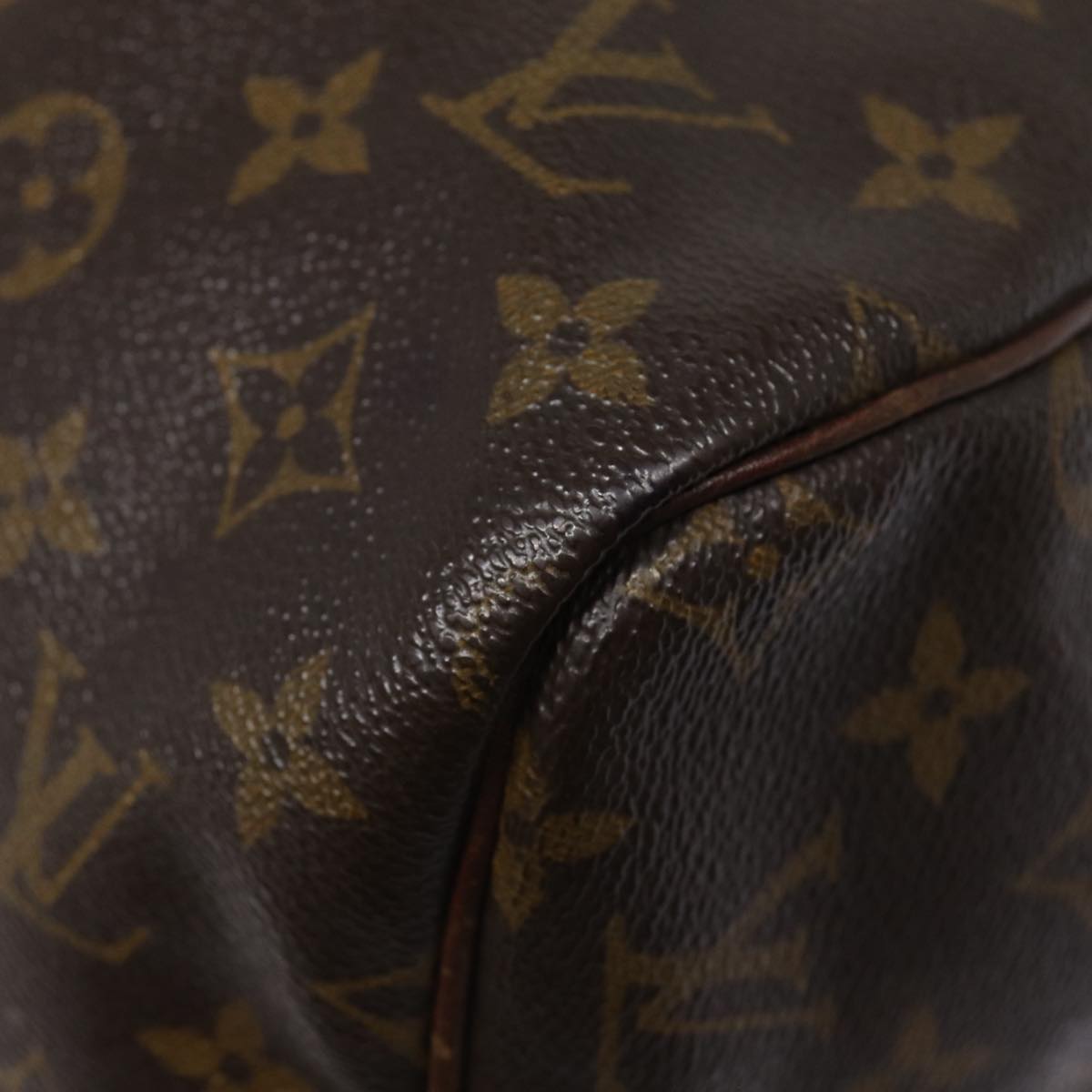 LOUIS VUITTON Monogram Speedy 30 Hand Bag M41526 LV Auth 87578