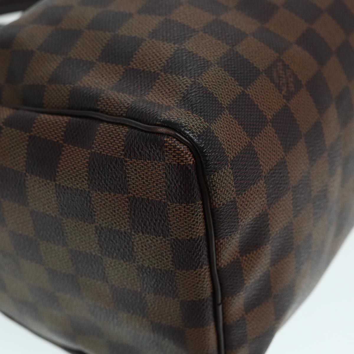 LOUIS VUITTON Damier Ebene Speedy 30 Hand Bag N41364 LV Auth 87580