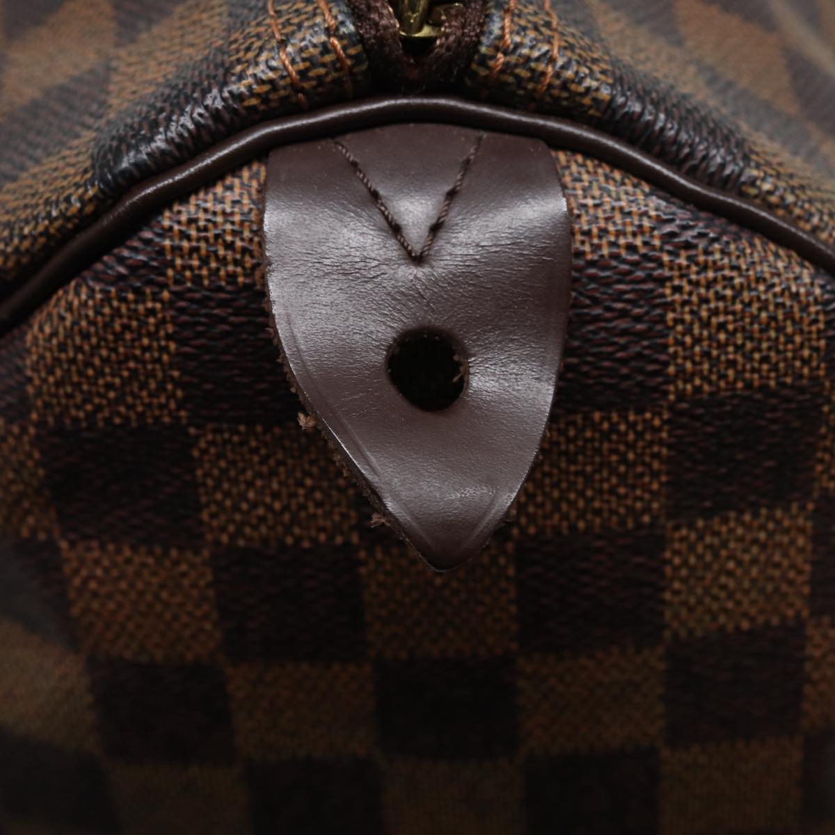 LOUIS VUITTON Damier Ebene Speedy 30 Hand Bag N41364 LV Auth 87580