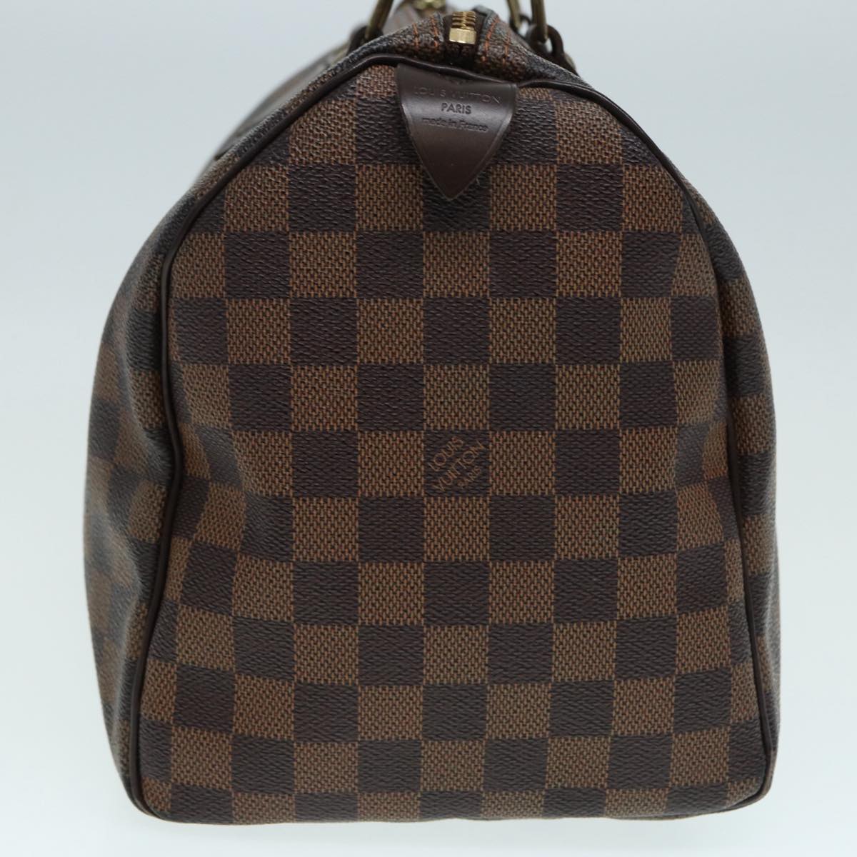 LOUIS VUITTON Damier Ebene Speedy 30 Hand Bag N41364 LV Auth 87580