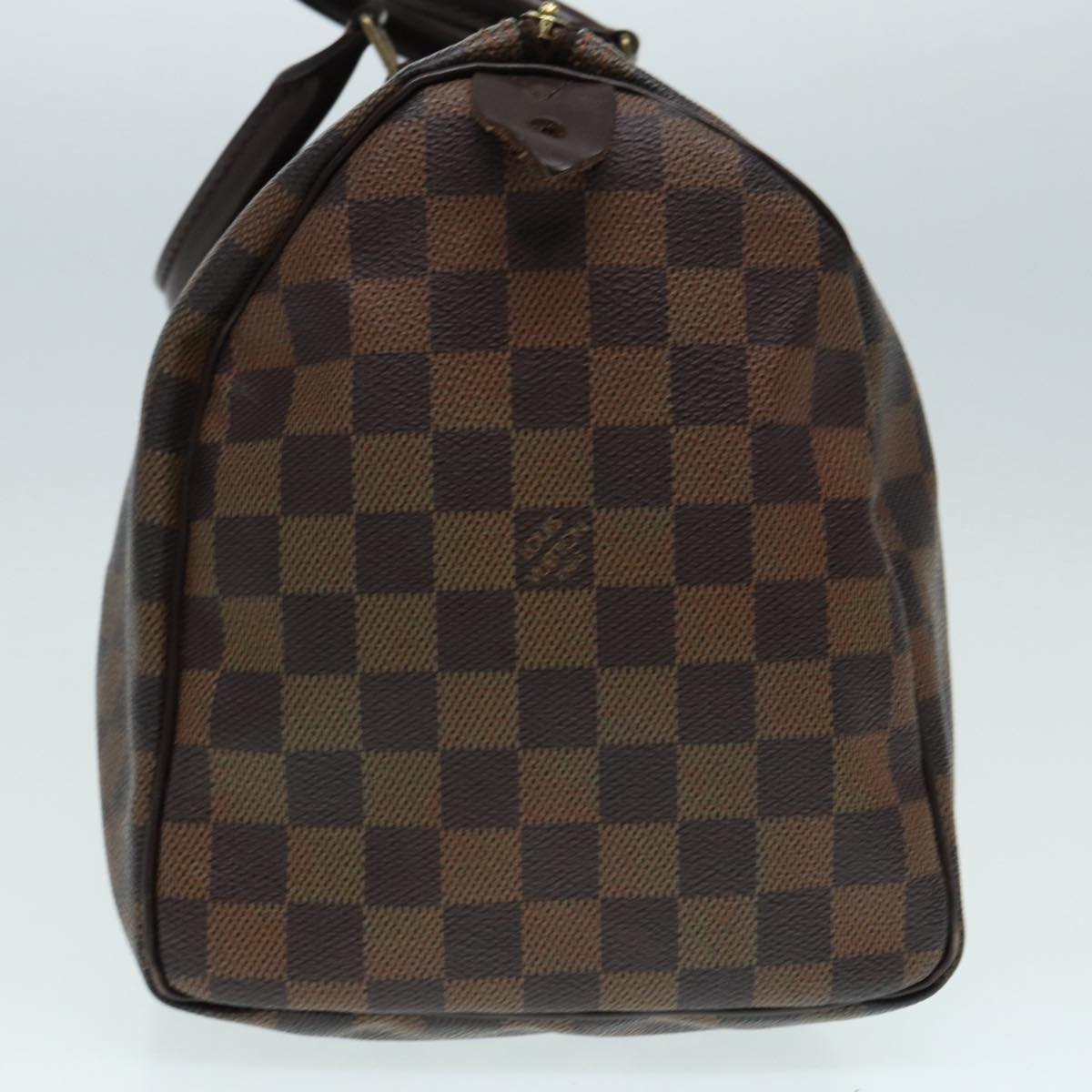 LOUIS VUITTON Damier Ebene Speedy 30 Hand Bag N41364 LV Auth 87580