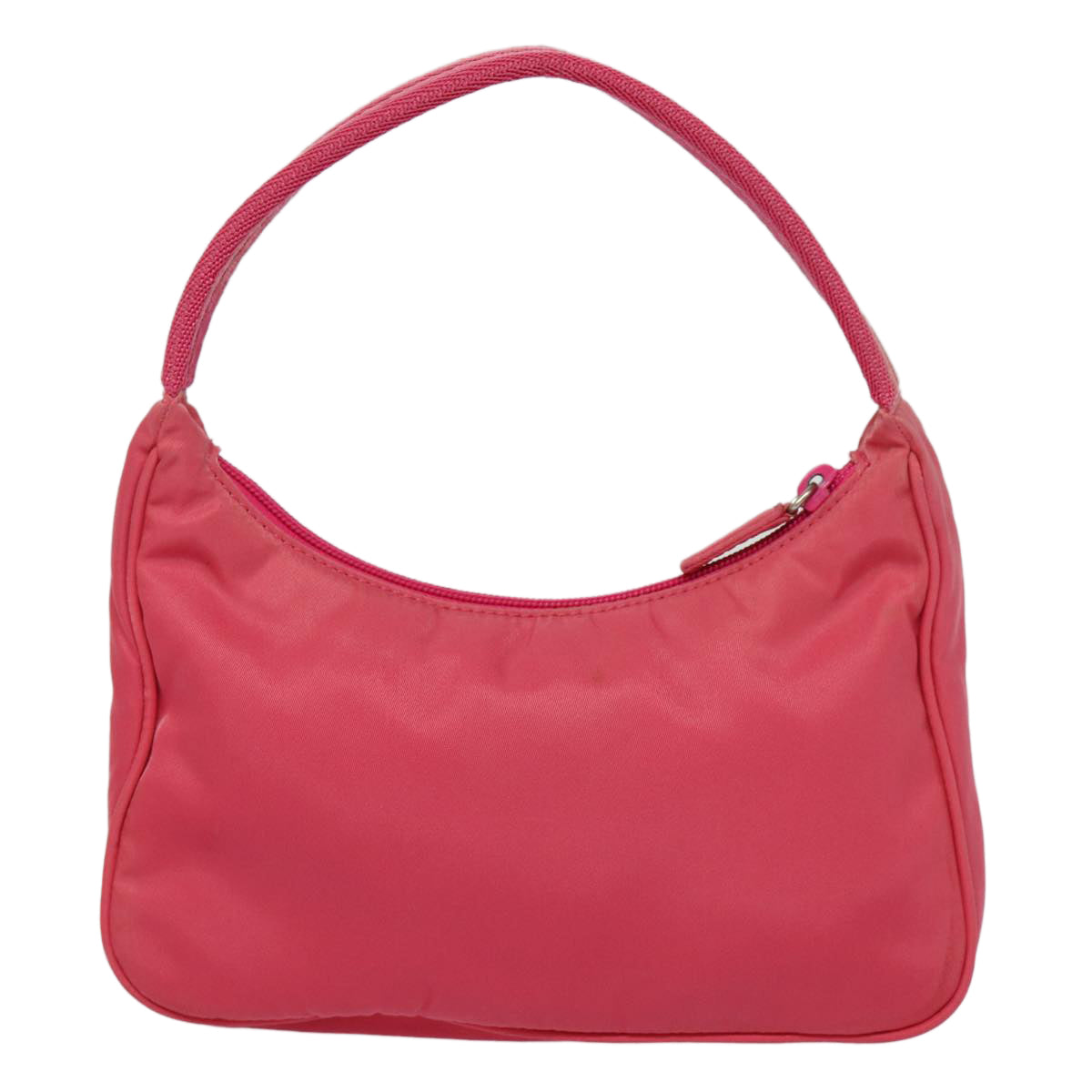 PRADA Hand Bag Nylon Pink Auth 87670