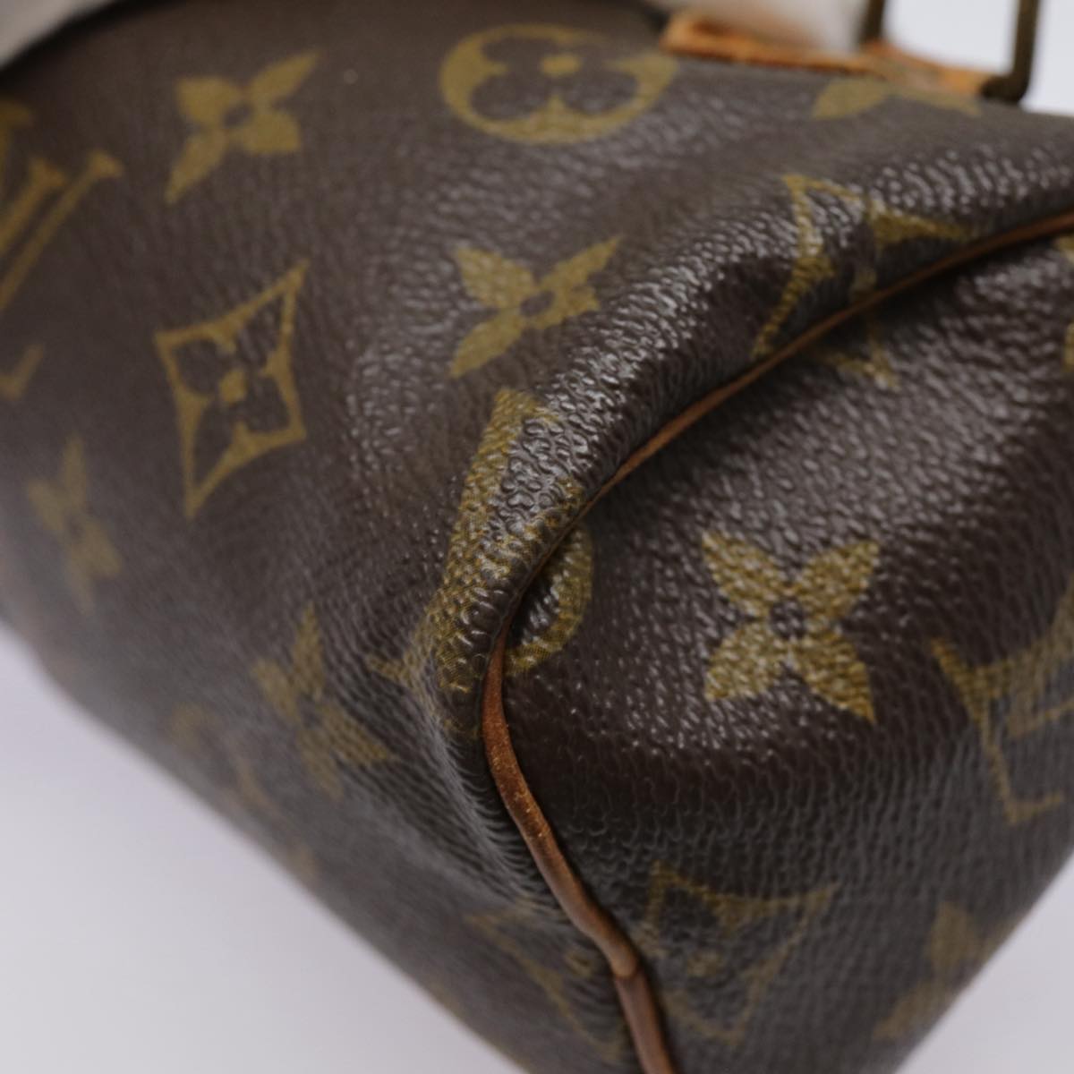 LOUIS VUITTON Monogram Mini Speedy Hand Bag M41534 LV Auth 87712