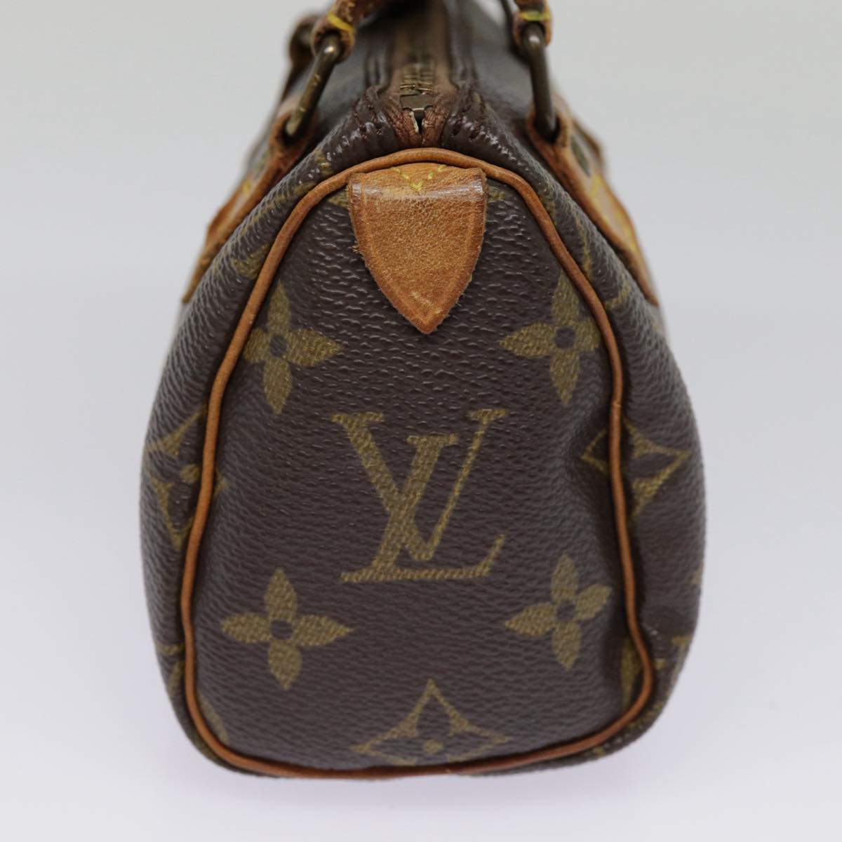 LOUIS VUITTON Monogram Mini Speedy Hand Bag M41534 LV Auth 87712