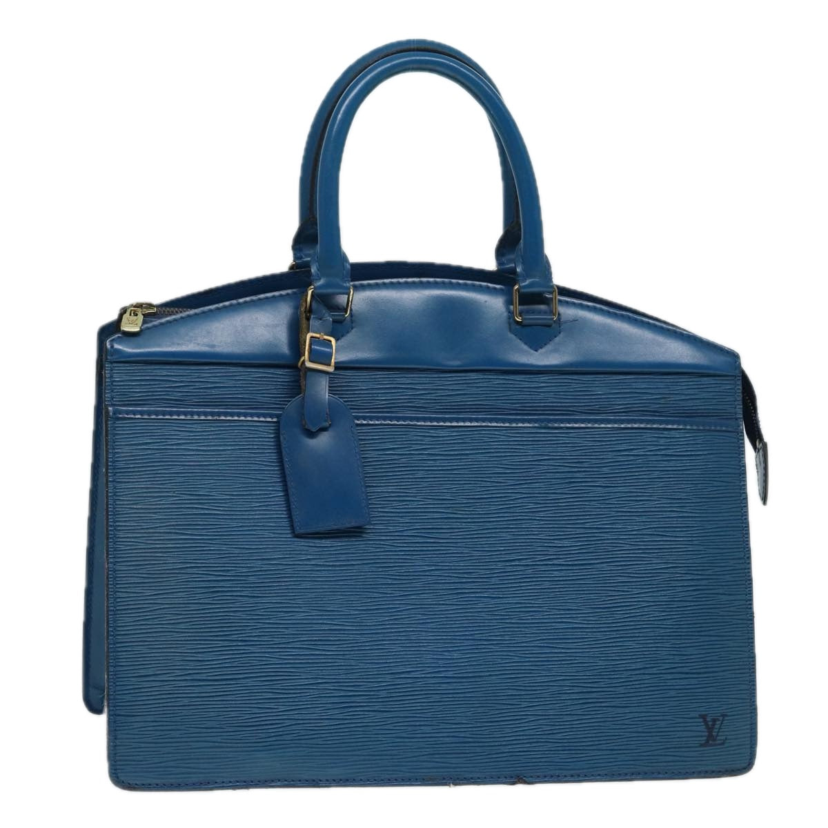 LOUIS VUITTON Epi Riviera Hand Bag Blue M48185 LV Auth 87715