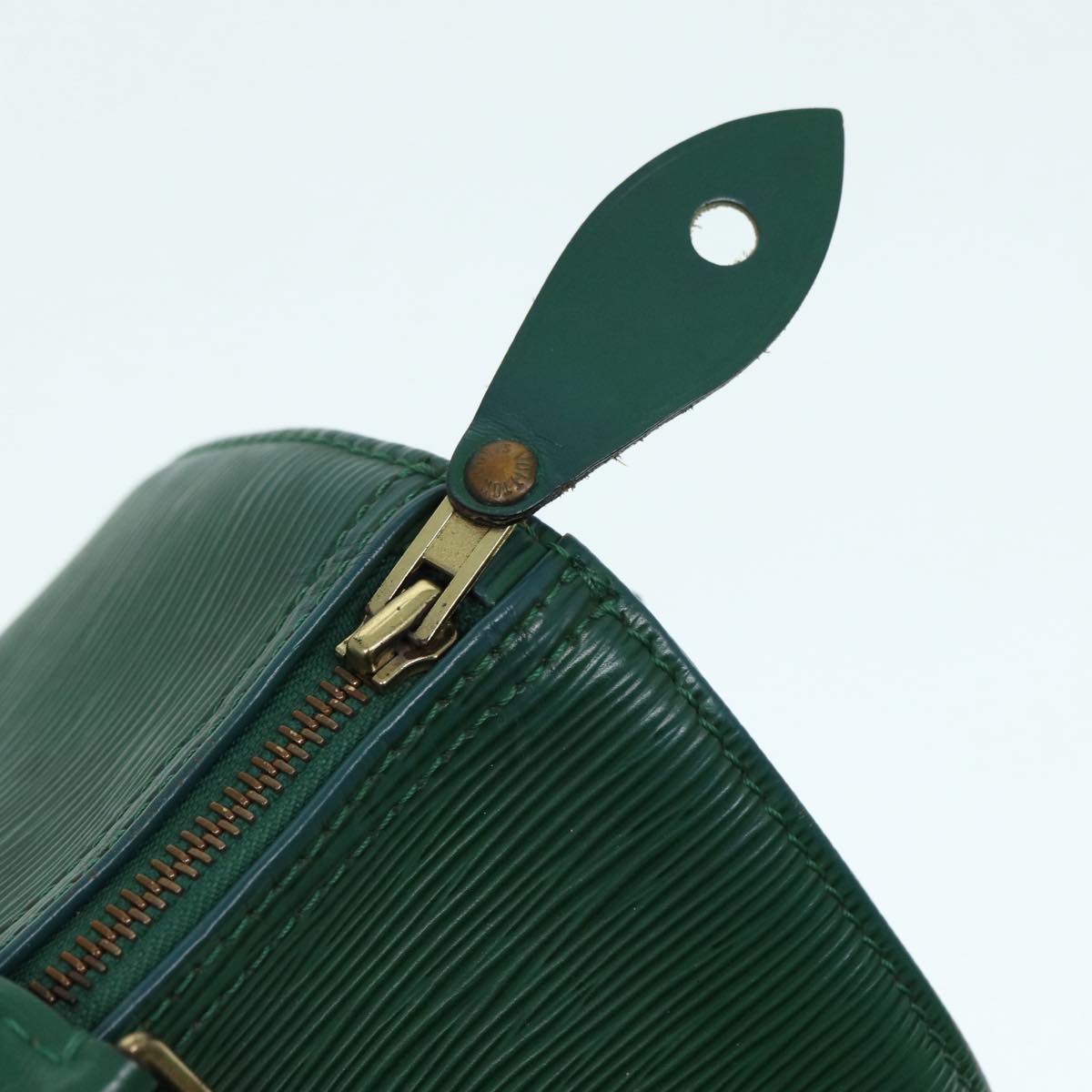 LOUIS VUITTON Epi Speedy 25 Hand Bag Borneo Green M43014 LV Auth 87773