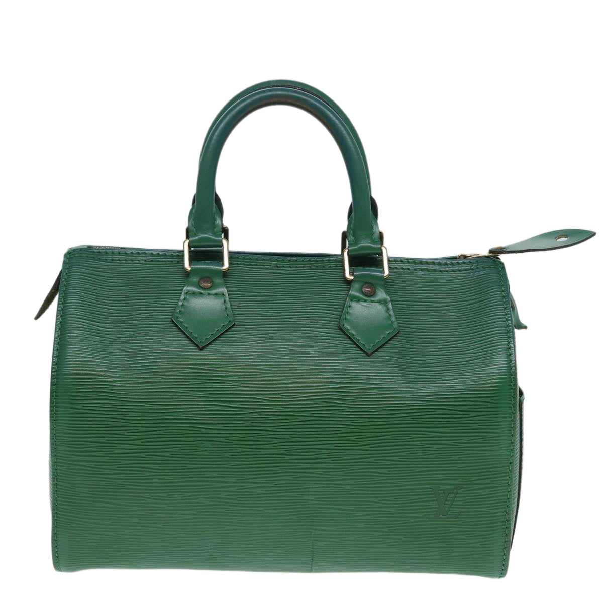 LOUIS VUITTON Epi Speedy 25 Hand Bag Borneo Green M43014 LV Auth 87773