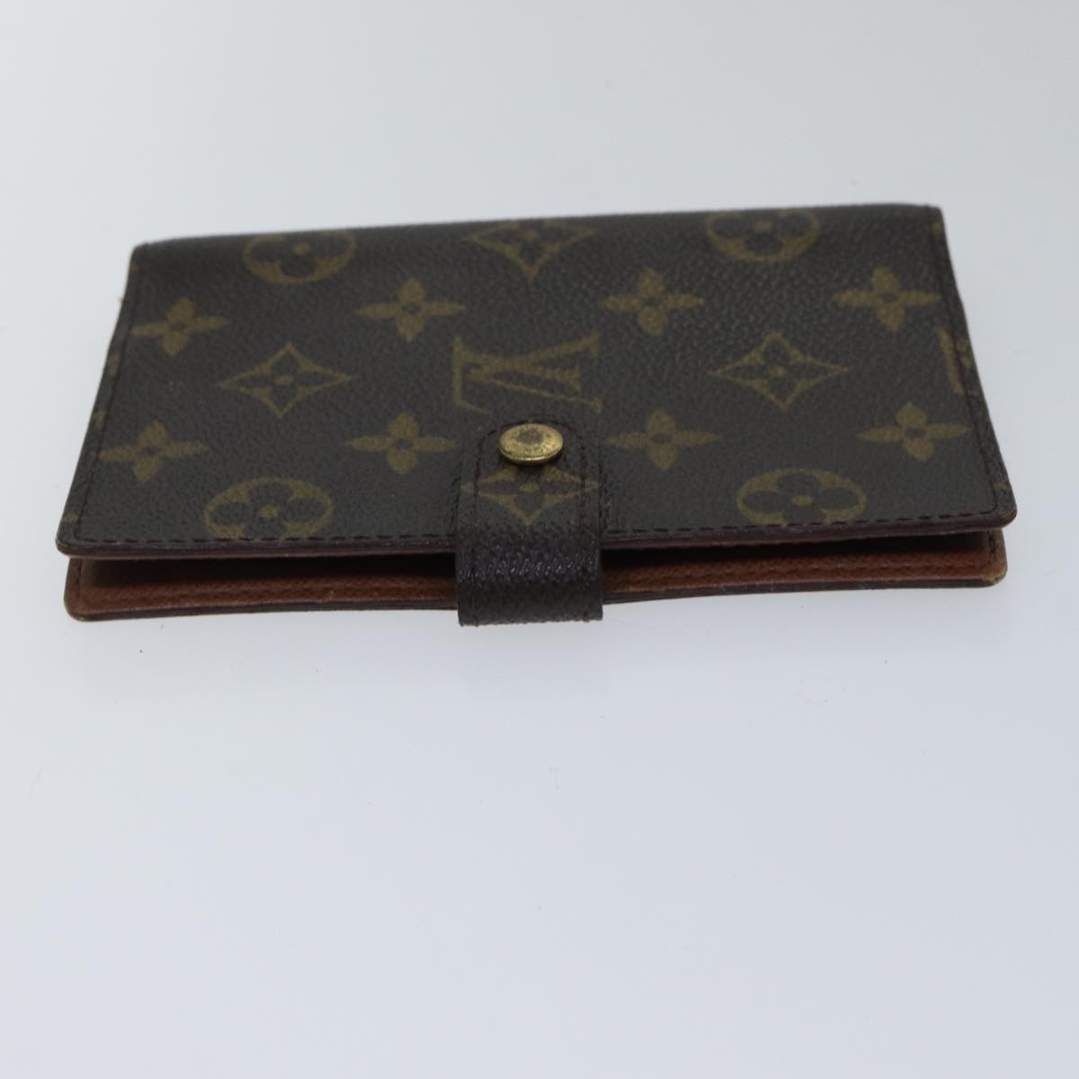 LOUIS VUITTON Monogram Agenda PM Day Planner Cover R20005 LV Auth 87813