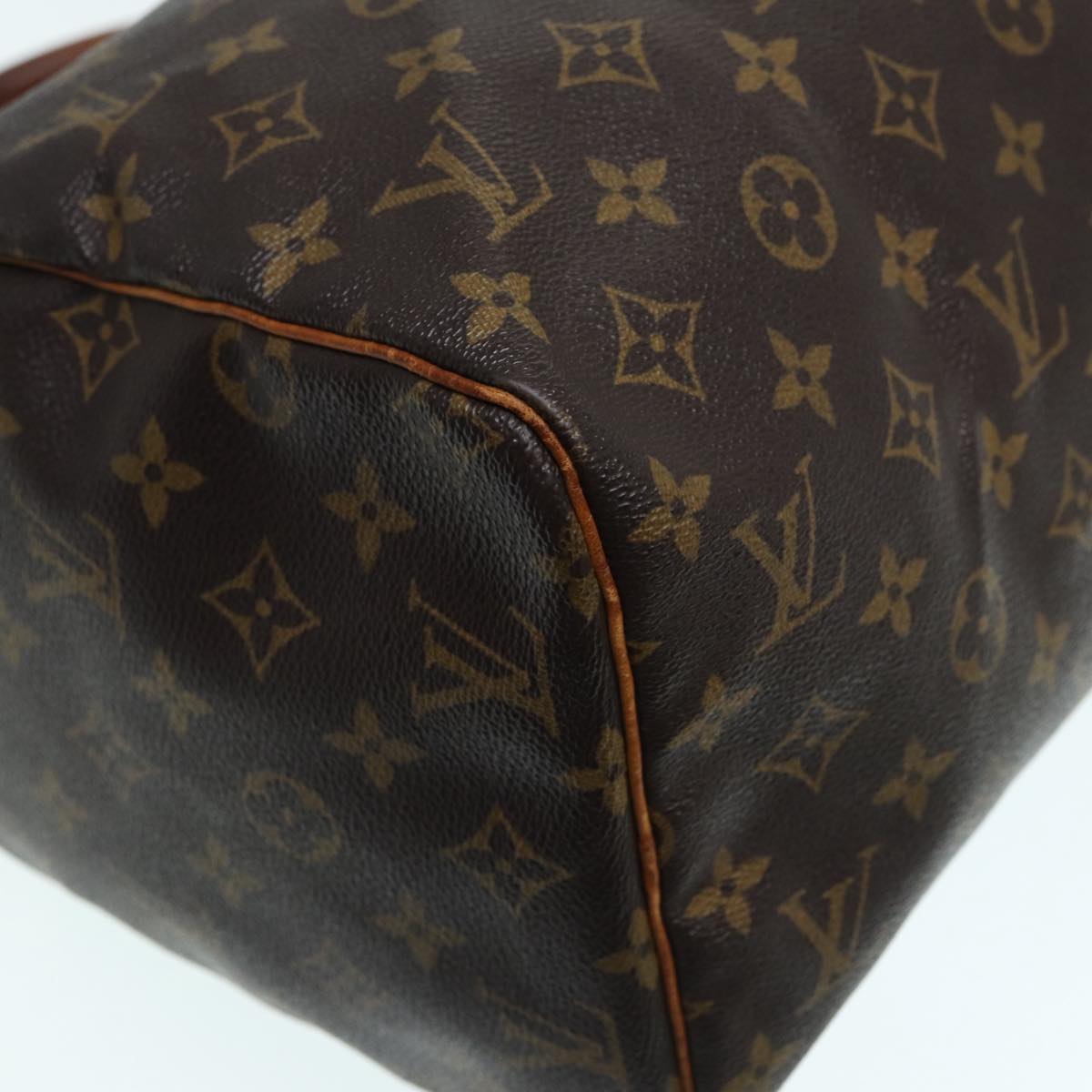 LOUIS VUITTON Monogram Speedy 30 Hand Bag M41526 LV Auth 87818