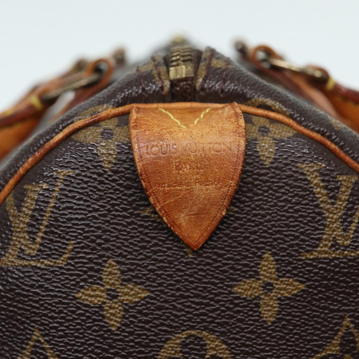 LOUIS VUITTON Monogram Speedy 30 Hand Bag M41526 LV Auth 87818