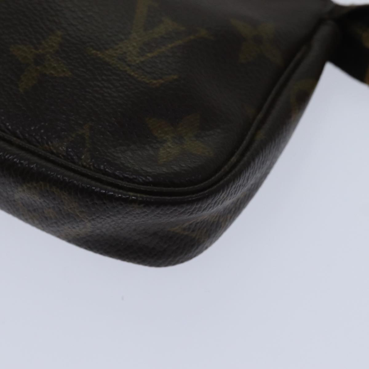 LOUIS VUITTON Monogram Mini Pochette Accessoires Pouch M58009 LV Auth 87845