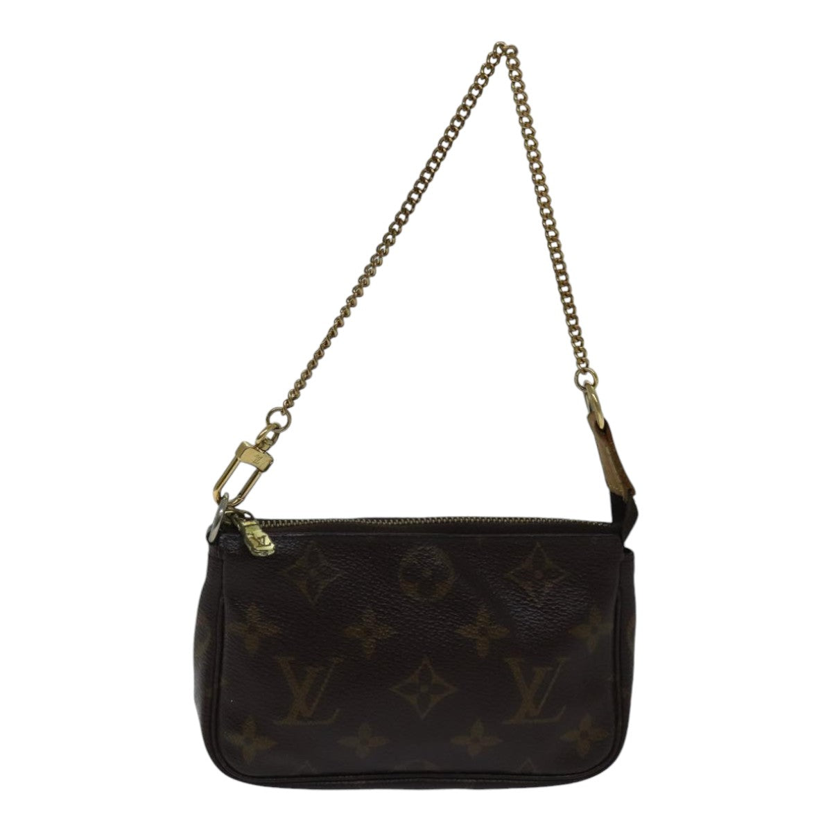 LOUIS VUITTON Monogram Mini Pochette Accessoires Pouch M58009 LV Auth 87845