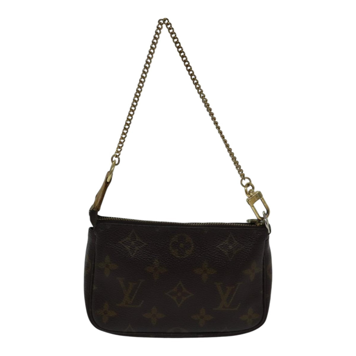 LOUIS VUITTON Monogram Mini Pochette Accessoires Pouch M58009 LV Auth 87845