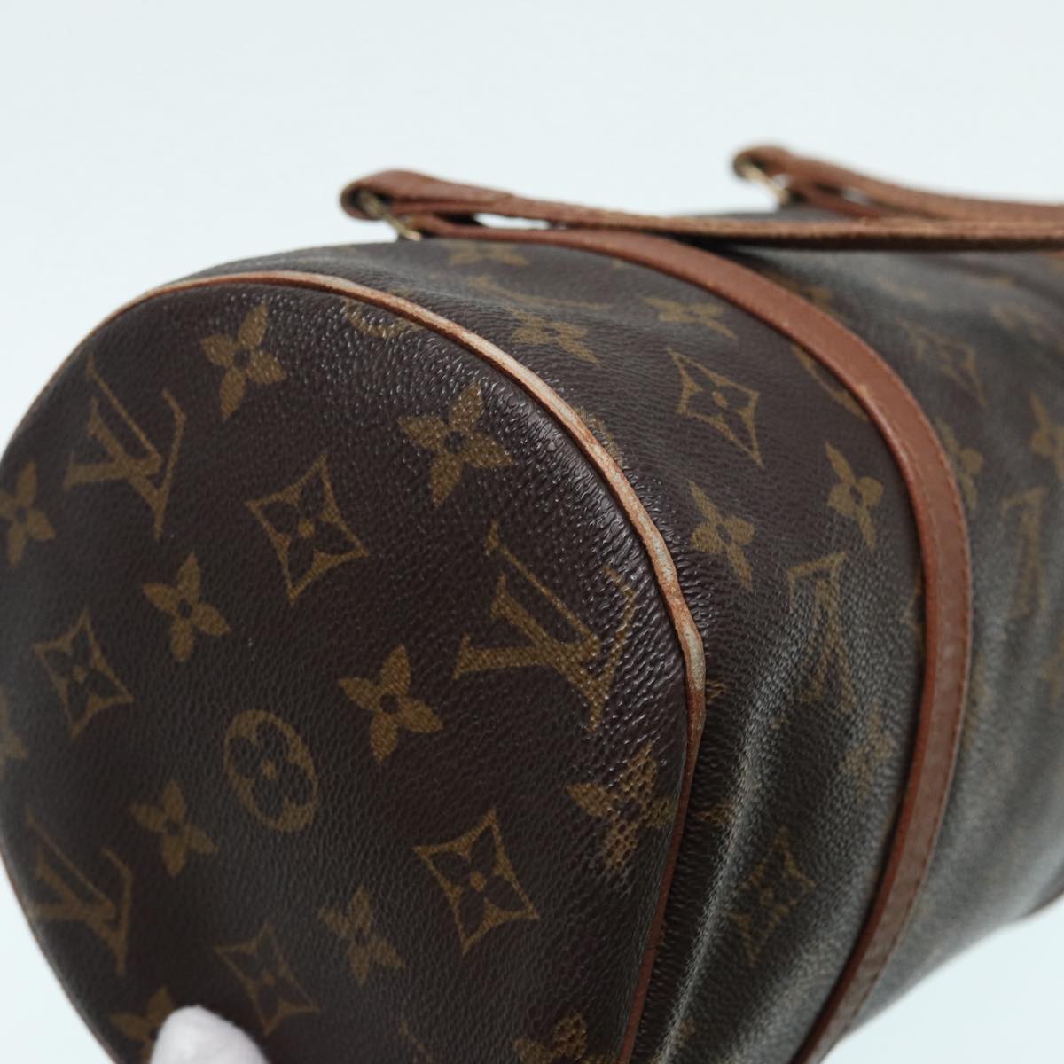 LOUIS VUITTON Monogram Papillon 30 Hand Bag M51385 LV Auth 87880