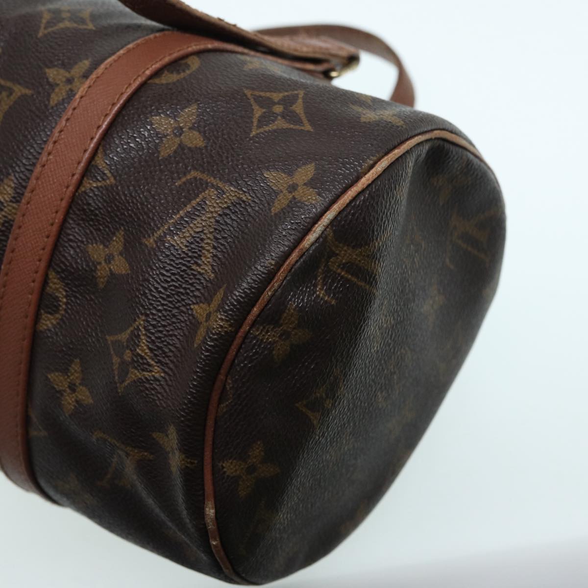 LOUIS VUITTON Monogram Papillon 30 Hand Bag M51385 LV Auth 87880