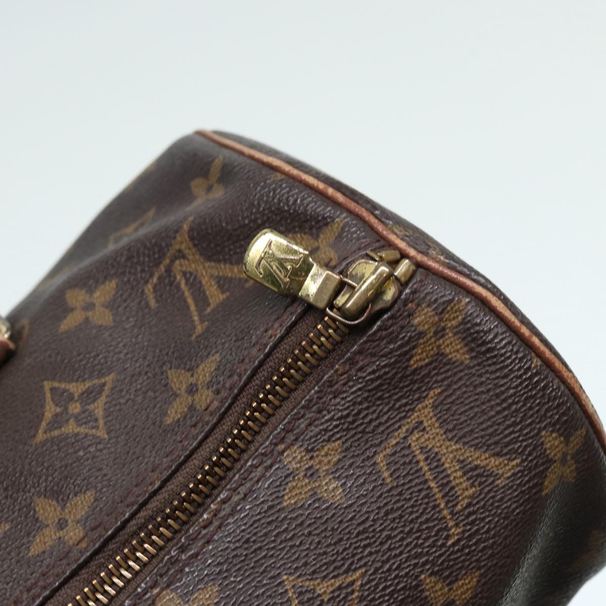 LOUIS VUITTON Monogram Papillon 30 Hand Bag M51385 LV Auth 87880