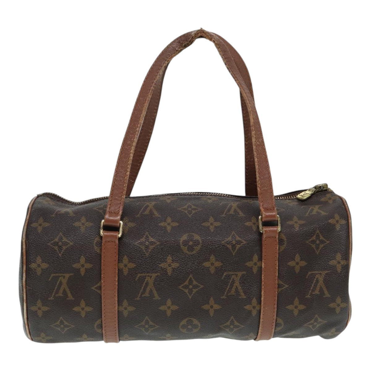 LOUIS VUITTON Monogram Papillon 30 Hand Bag M51385 LV Auth 87880