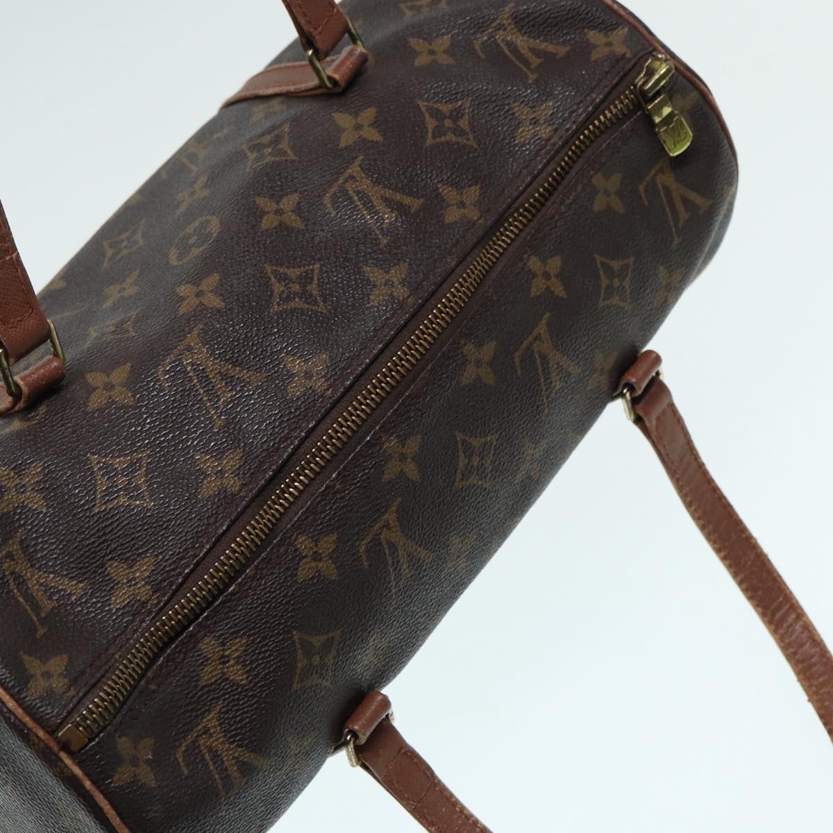 LOUIS VUITTON Monogram Papillon 30 Hand Bag M51385 LV Auth 87880