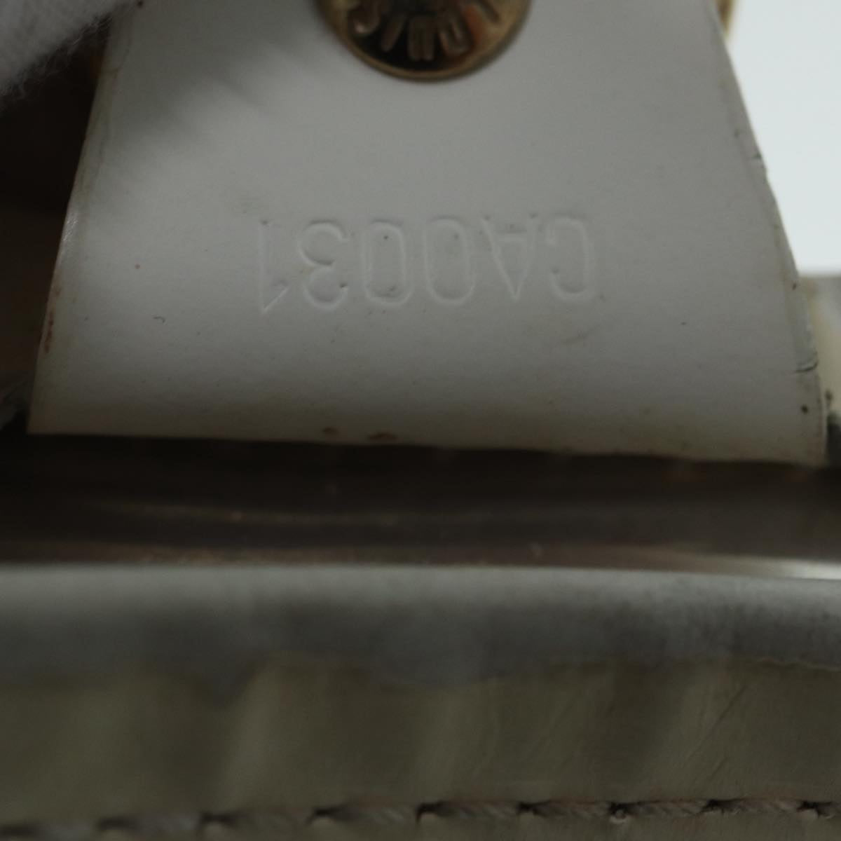 LOUIS VUITTON Epi Plage Lagoon Bay Tote Bag White Clear M92151 LV Auth 87892