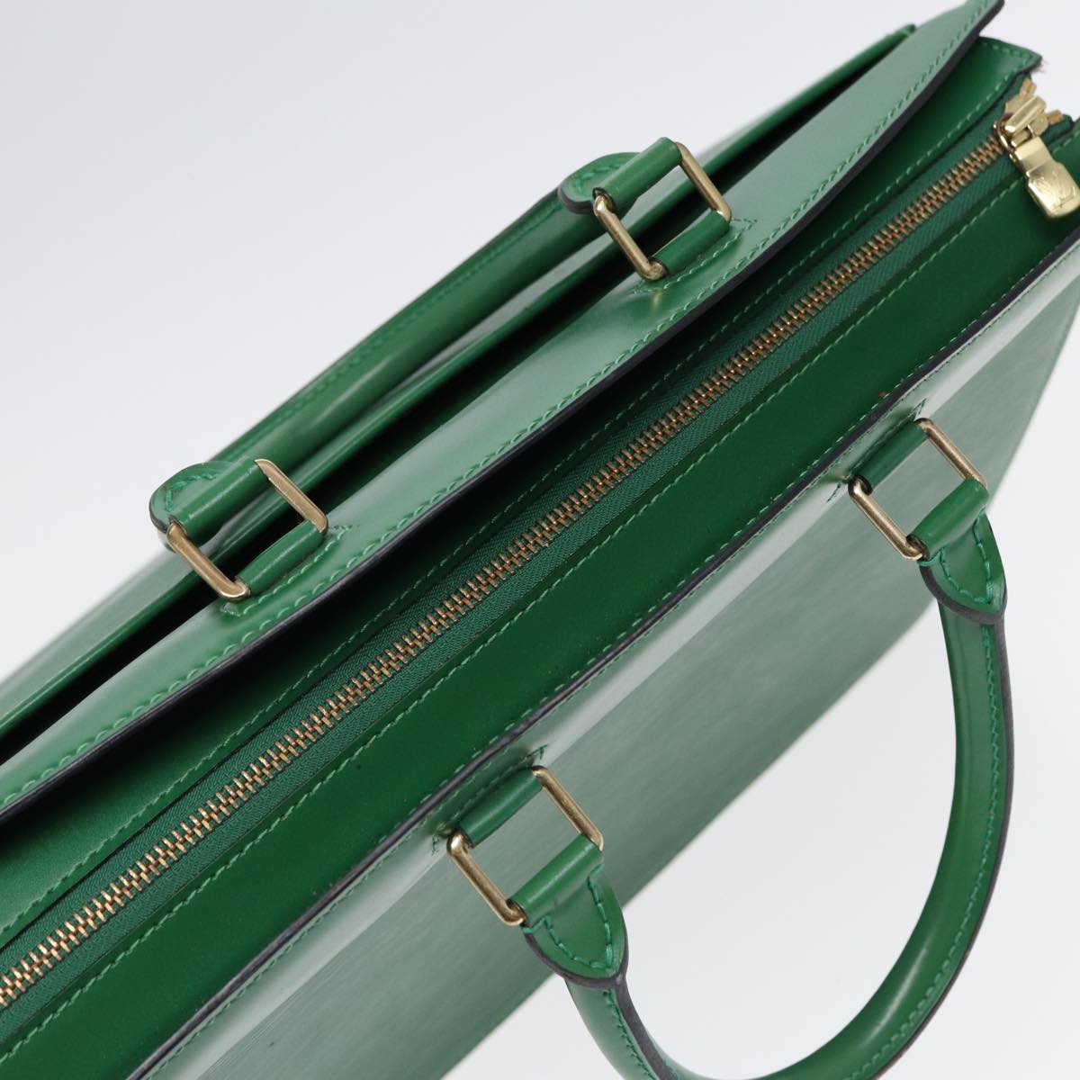 LOUIS VUITTON Epi Riviera Hand Bag Green M48184 LV Auth 87934