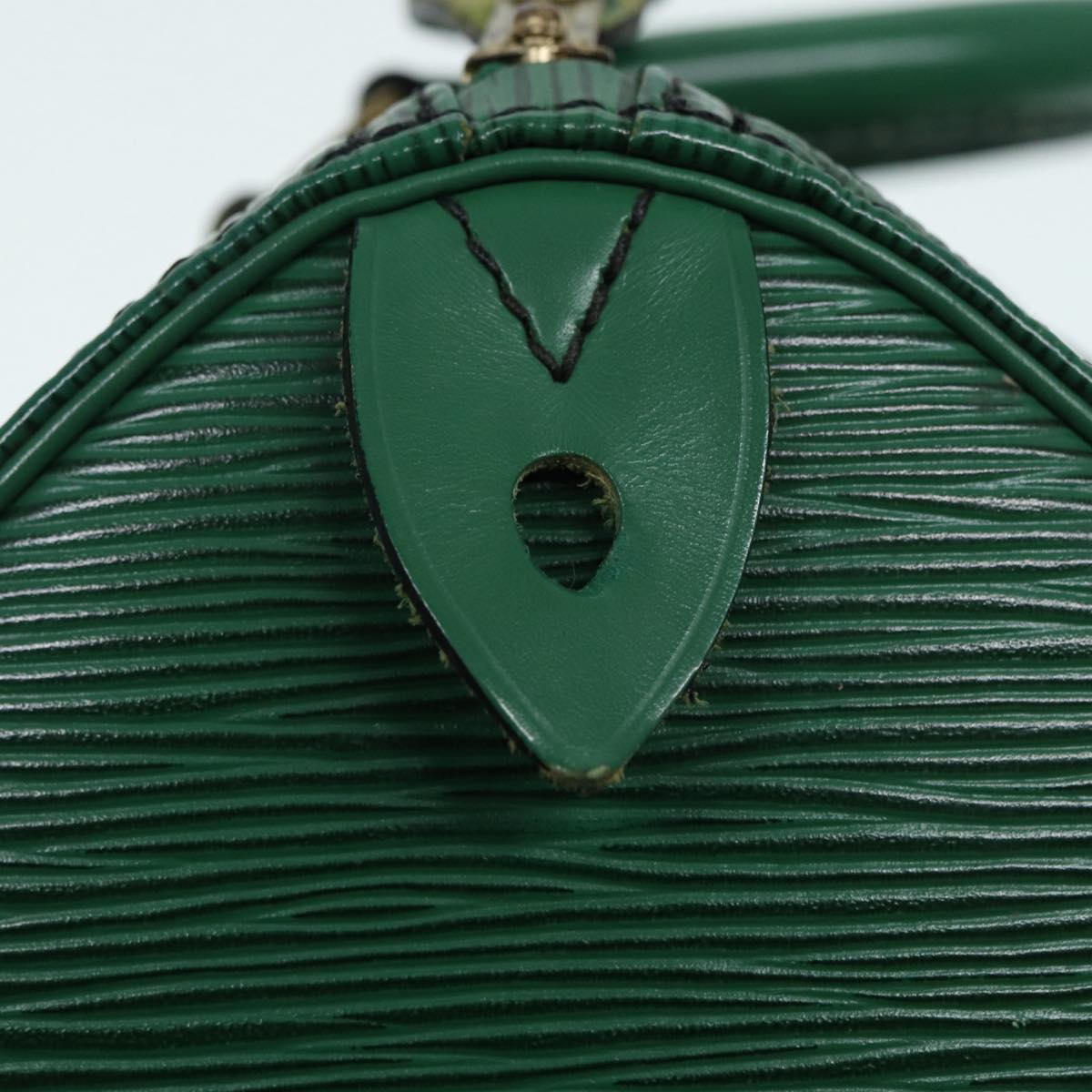 LOUIS VUITTON Epi Speedy 25 Hand Bag Borneo Green M43014 LV Auth 87947