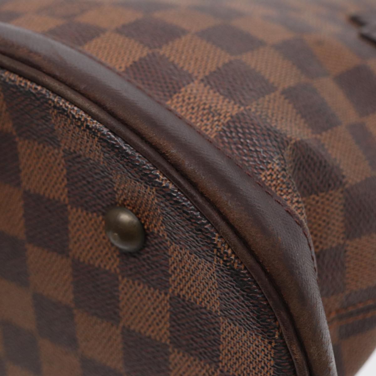 LOUIS VUITTON Damier Ebene Marais Shoulder Bag N42240 LV Auth 87969