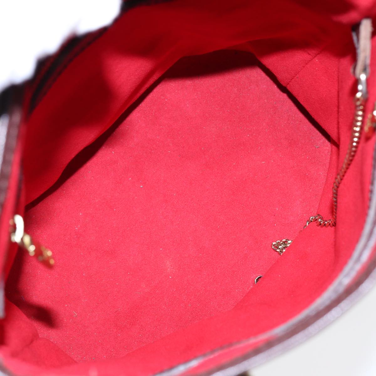 LOUIS VUITTON Damier Ebene Marais Shoulder Bag N42240 LV Auth 87969