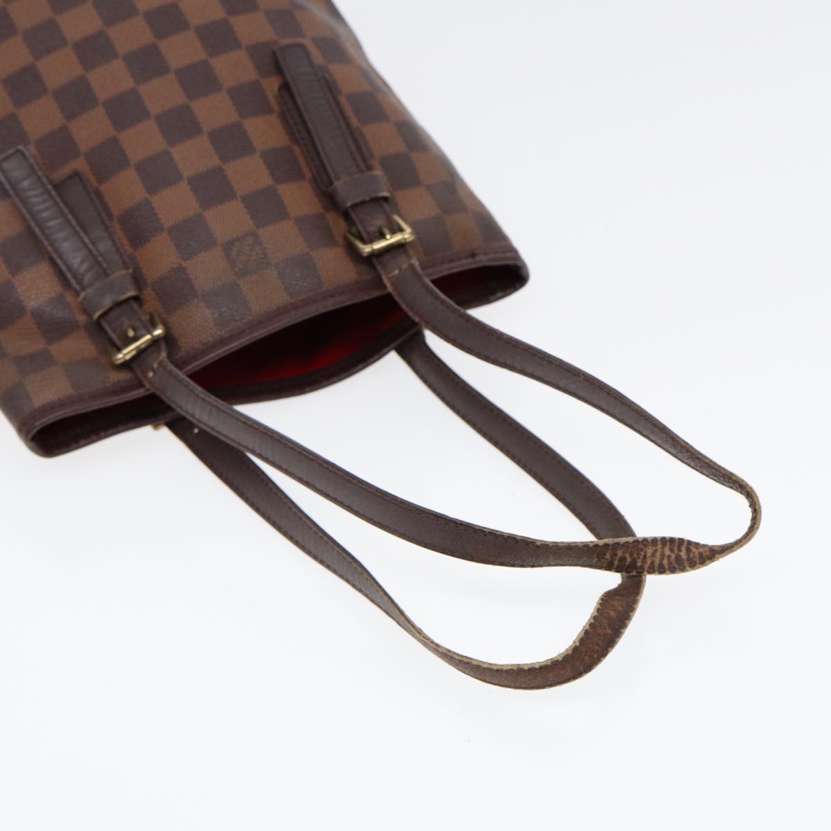 LOUIS VUITTON Damier Ebene Marais Shoulder Bag N42240 LV Auth 87969