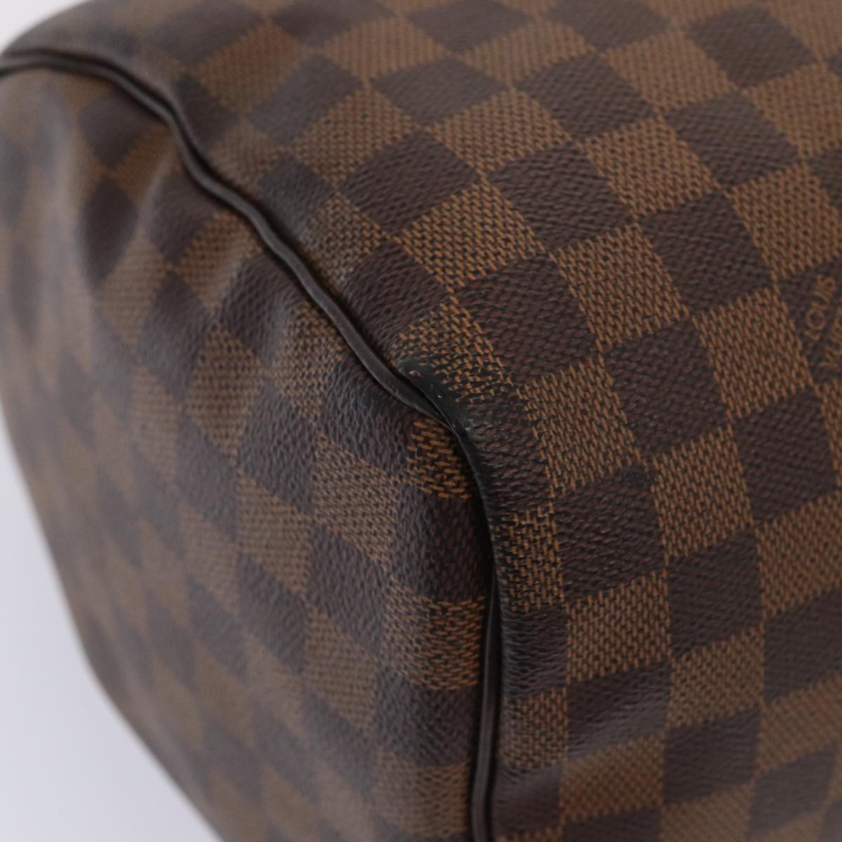 LOUIS VUITTON Damier Ebene Speedy 30 Hand Bag N41364 LV Auth 87973