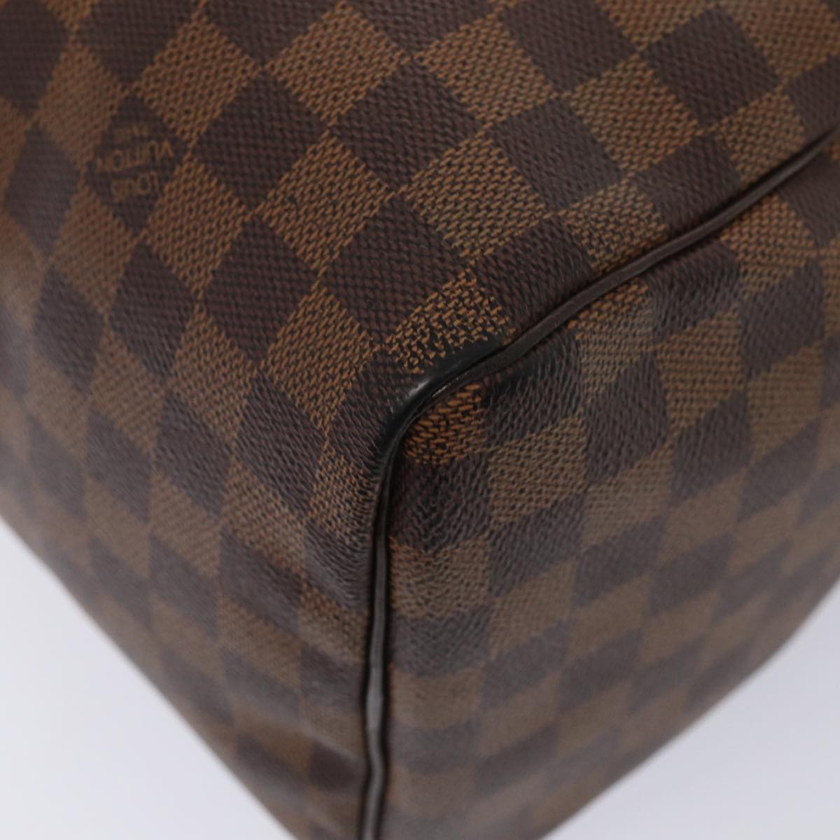 LOUIS VUITTON Damier Ebene Speedy 30 Hand Bag N41364 LV Auth 87973