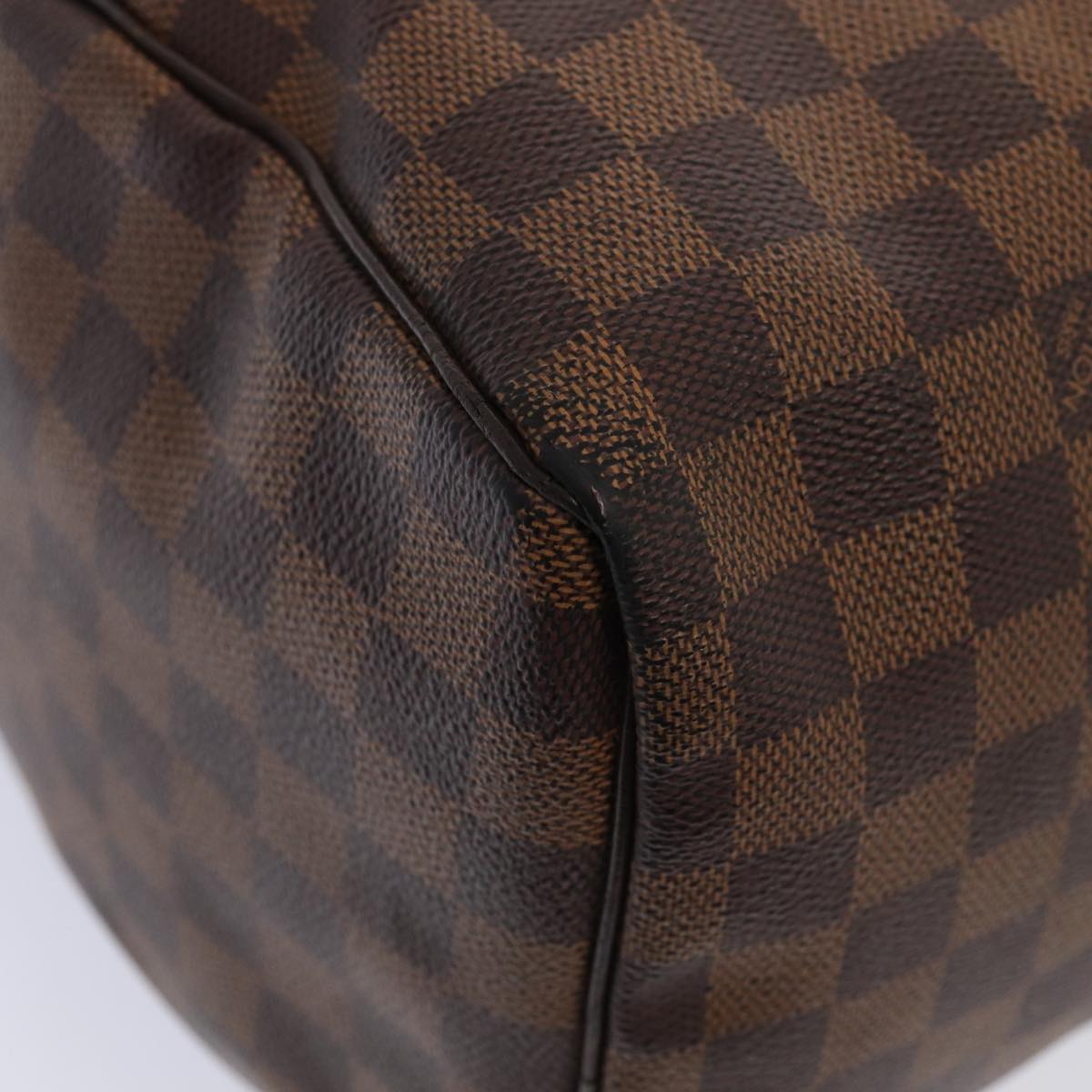 LOUIS VUITTON Damier Ebene Speedy 30 Hand Bag N41364 LV Auth 87973