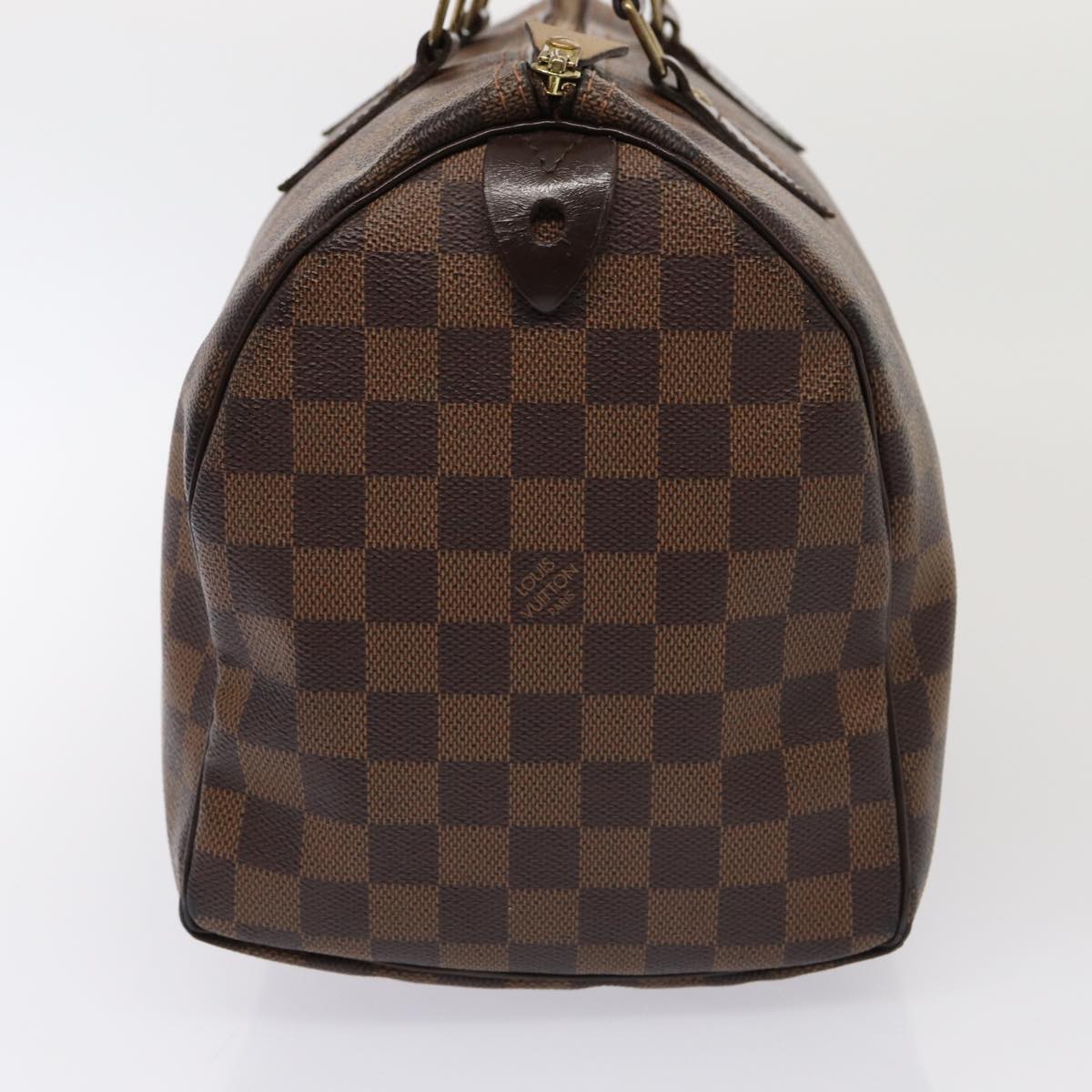 LOUIS VUITTON Damier Ebene Speedy 30 Hand Bag N41364 LV Auth 87973