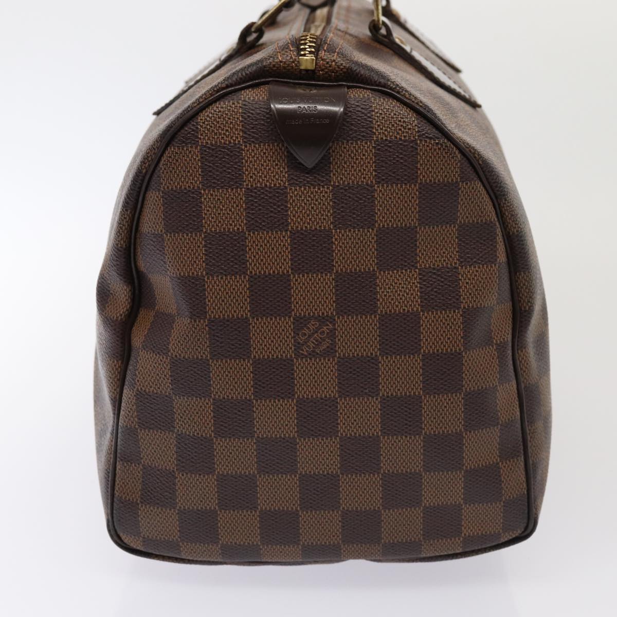 LOUIS VUITTON Damier Ebene Speedy 30 Hand Bag N41364 LV Auth 87973