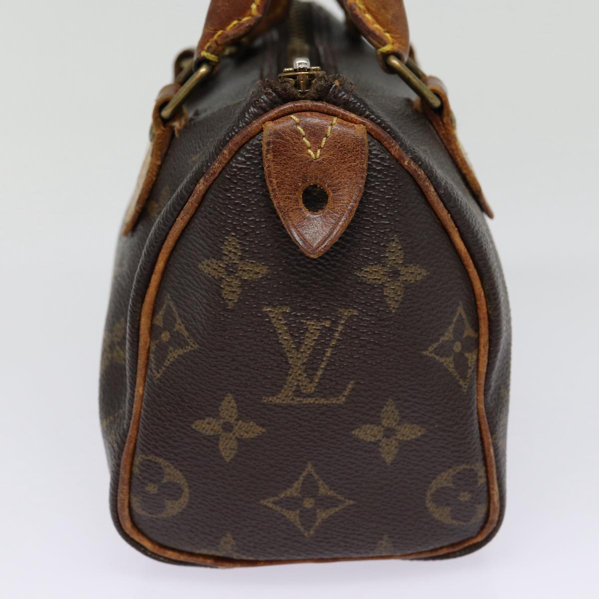 LOUIS VUITTON Monogram Mini Speedy Bandouliere Japon 88 Bag M99014 Auth 87974