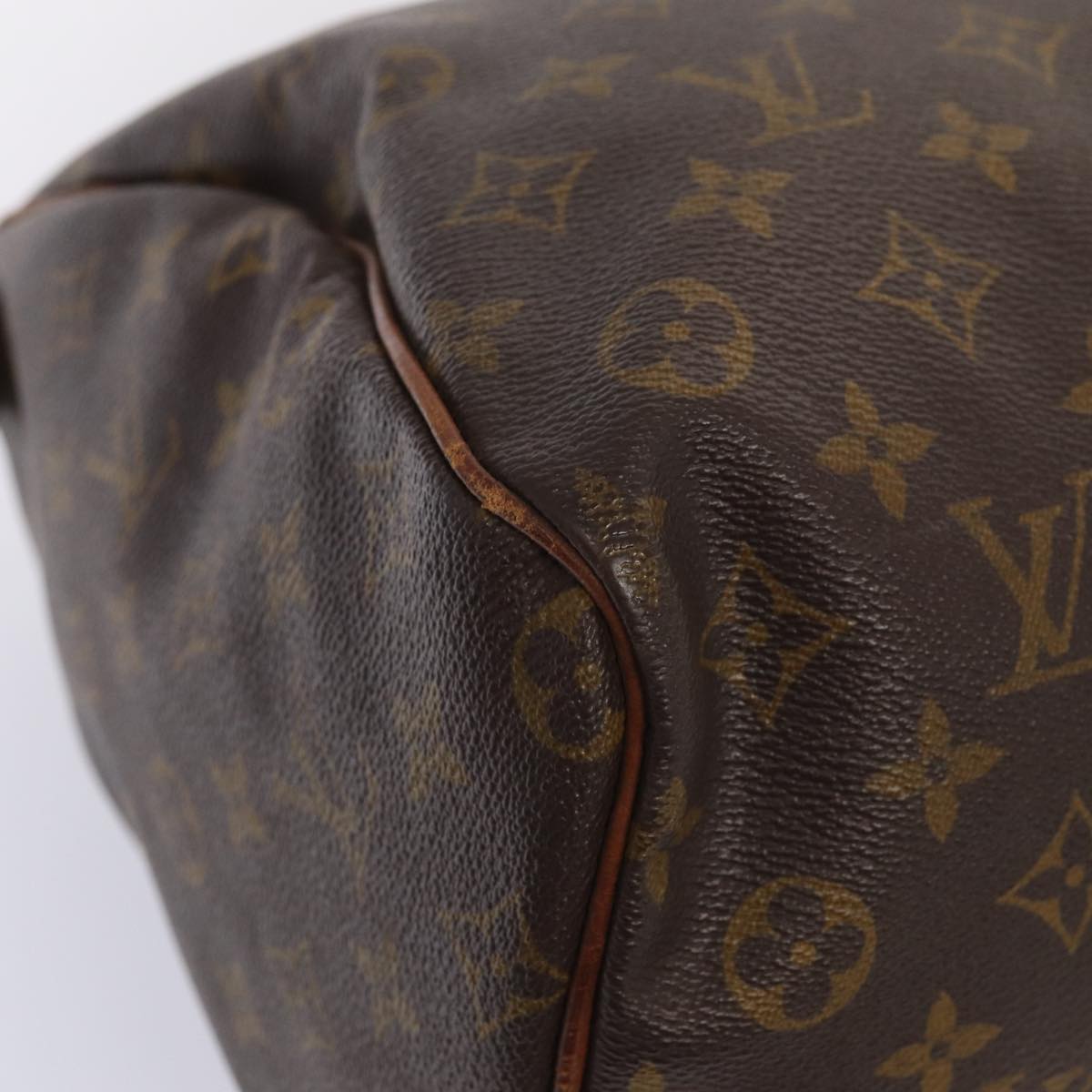 LOUIS VUITTON Monogram Speedy 35 Hand Bag M41524 LV Auth 87976